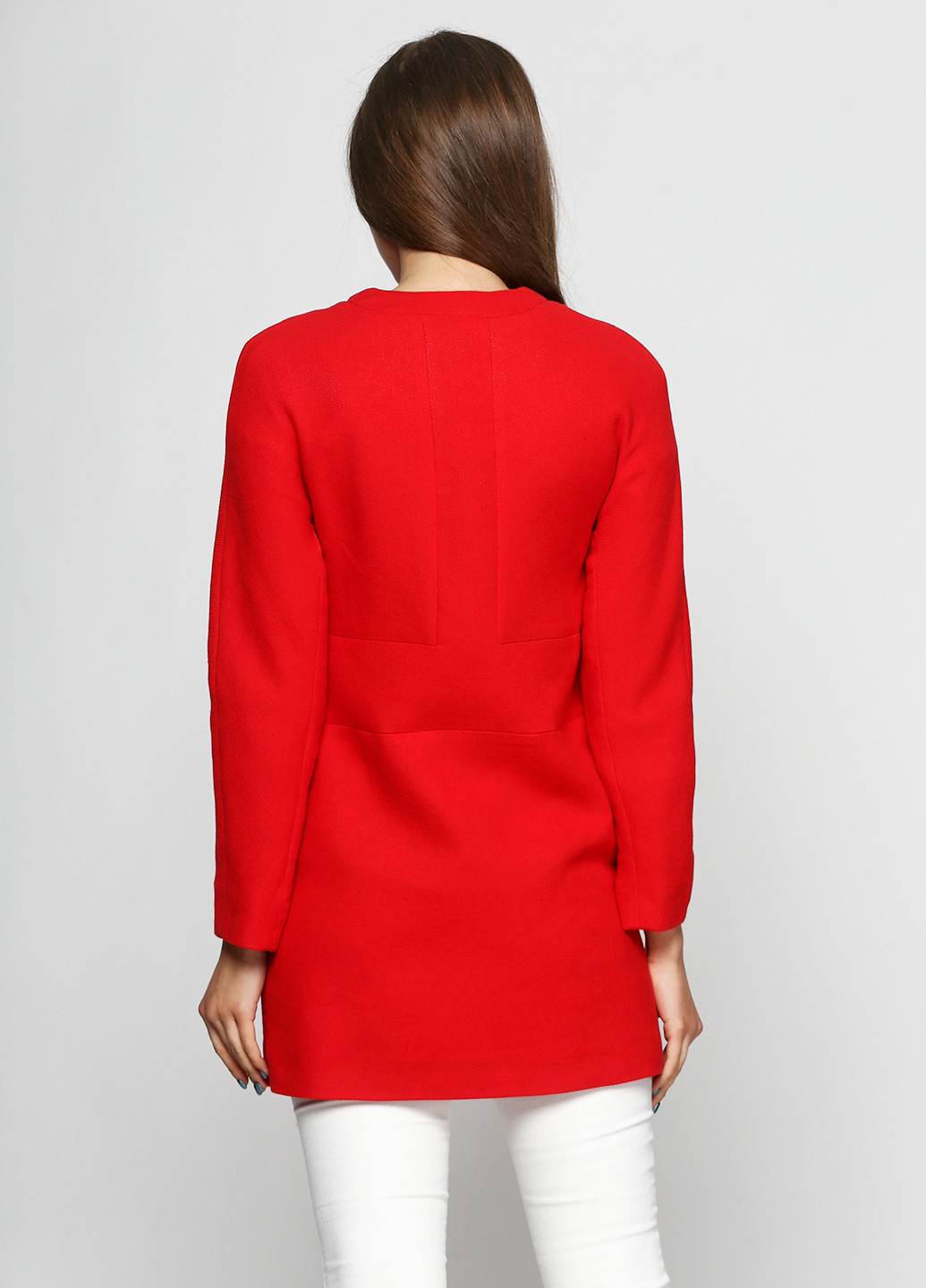Красное демисезонное Пальто Zara