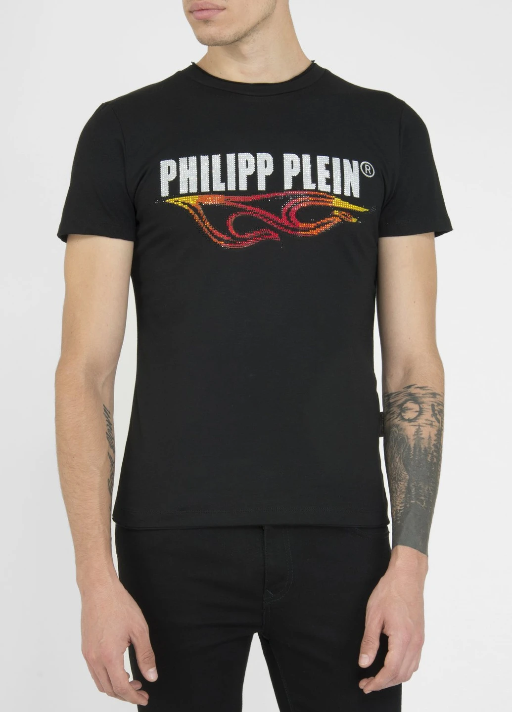 Черная футболка Philipp Plein