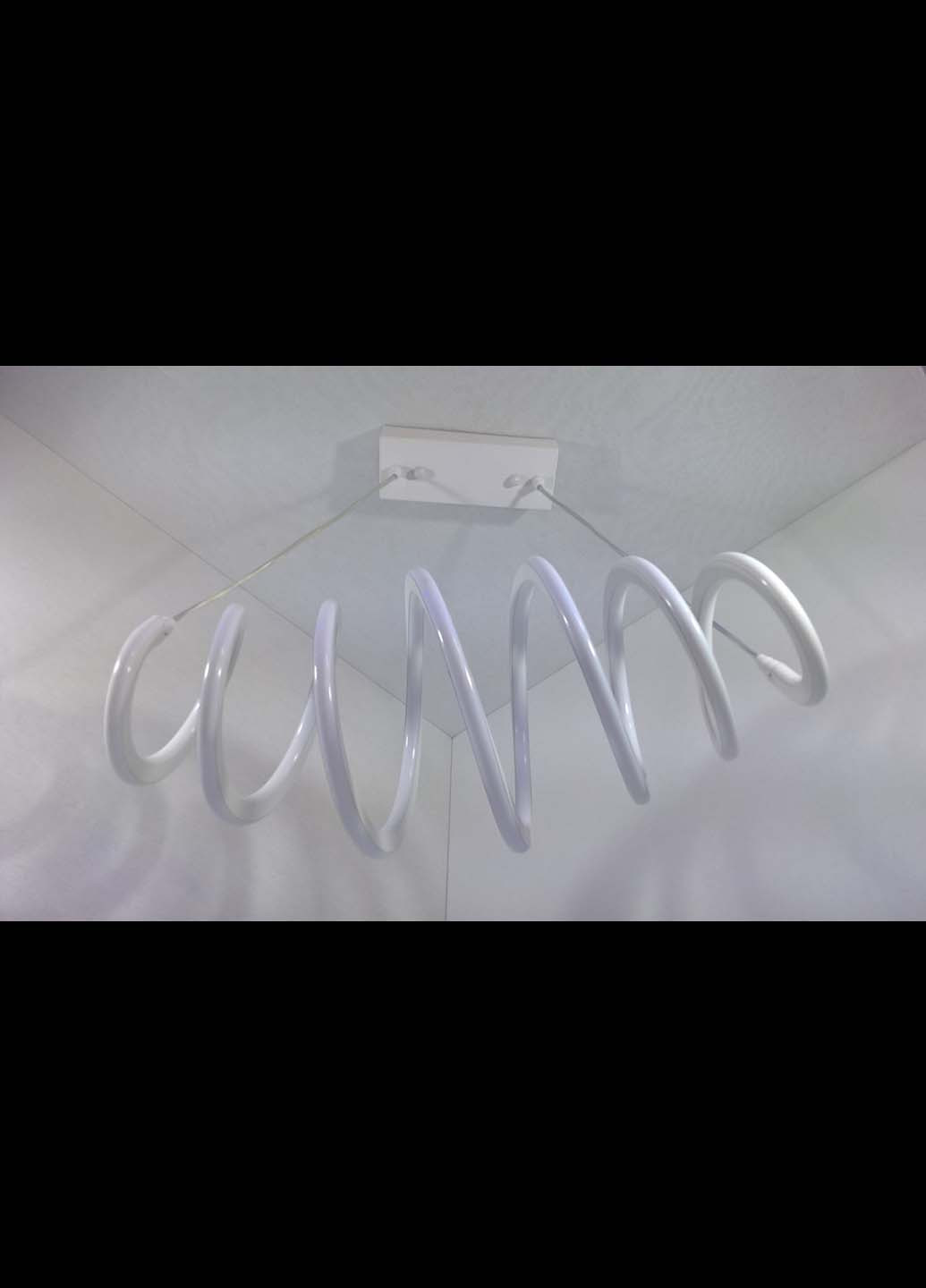 Світлодіодна потолочаня LED люстра 9815 Білий 40х27х60 см. Handmade (234538022)