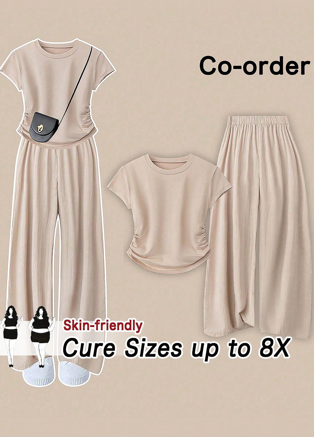 Костюм (футболка, штани) SHEIN (365497281)