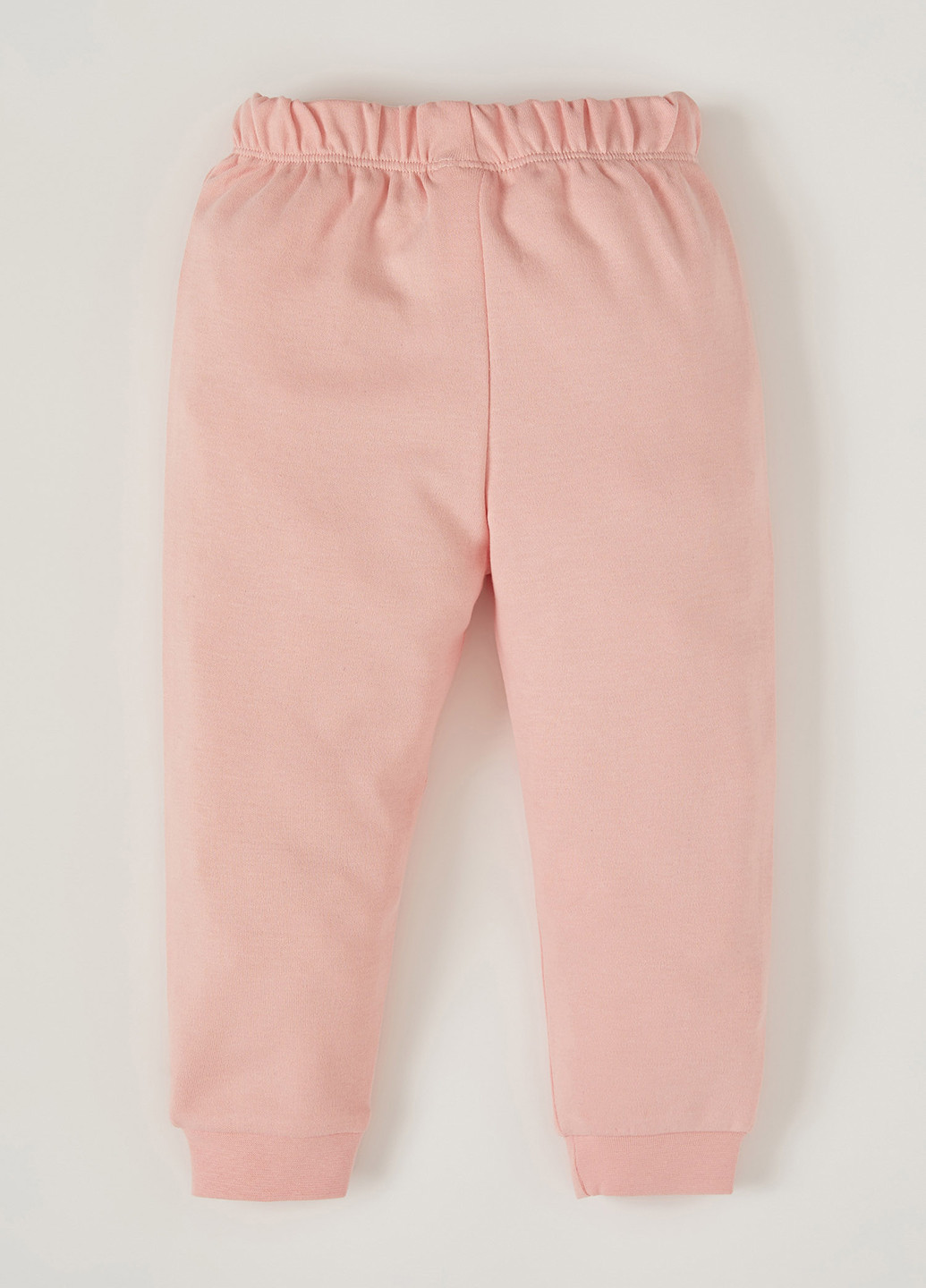 Светло-розовые кэжуал демисезонные джоггеры брюки DeFacto