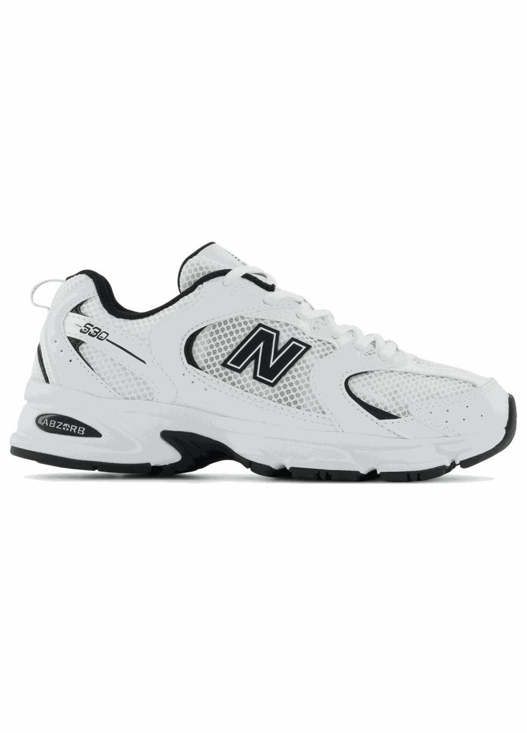 Белые демисезонные кроссовки mr530ewb New Balance 530