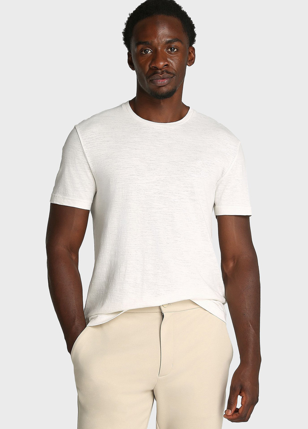 Белая футболка Calvin Klein