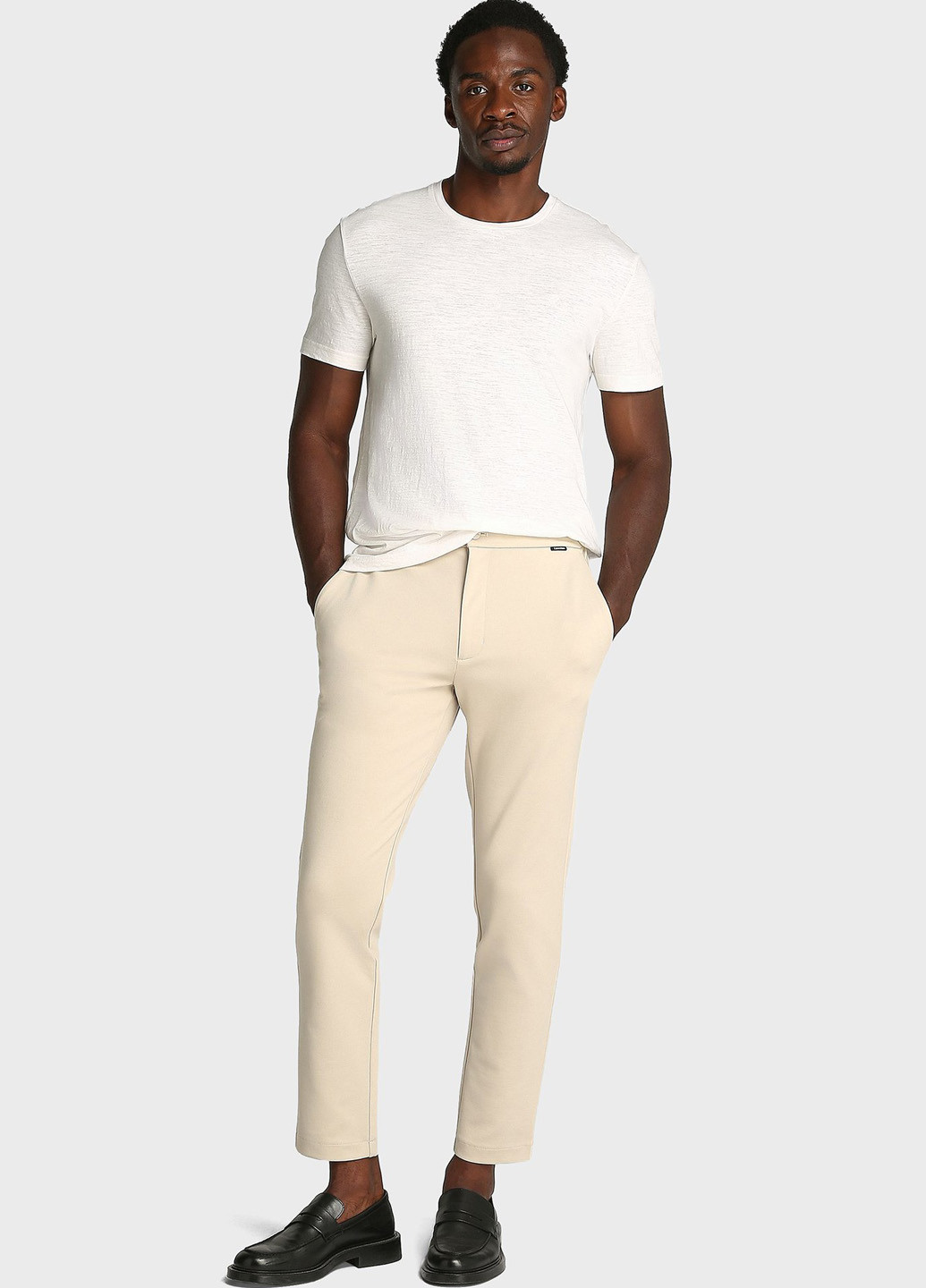 Белая футболка Calvin Klein