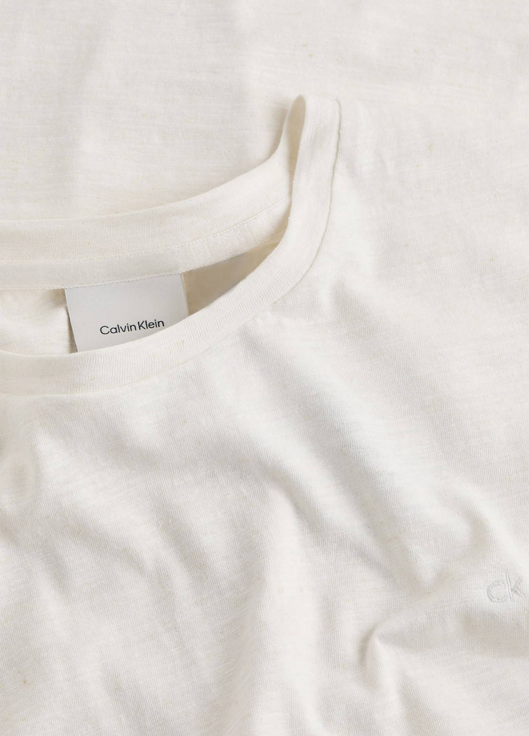 Белая футболка Calvin Klein
