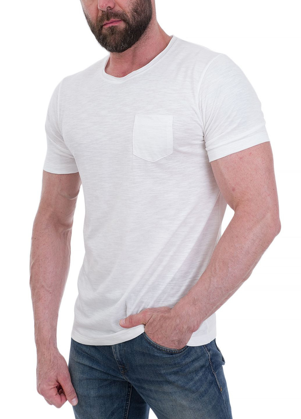 Белая футболка Ragman