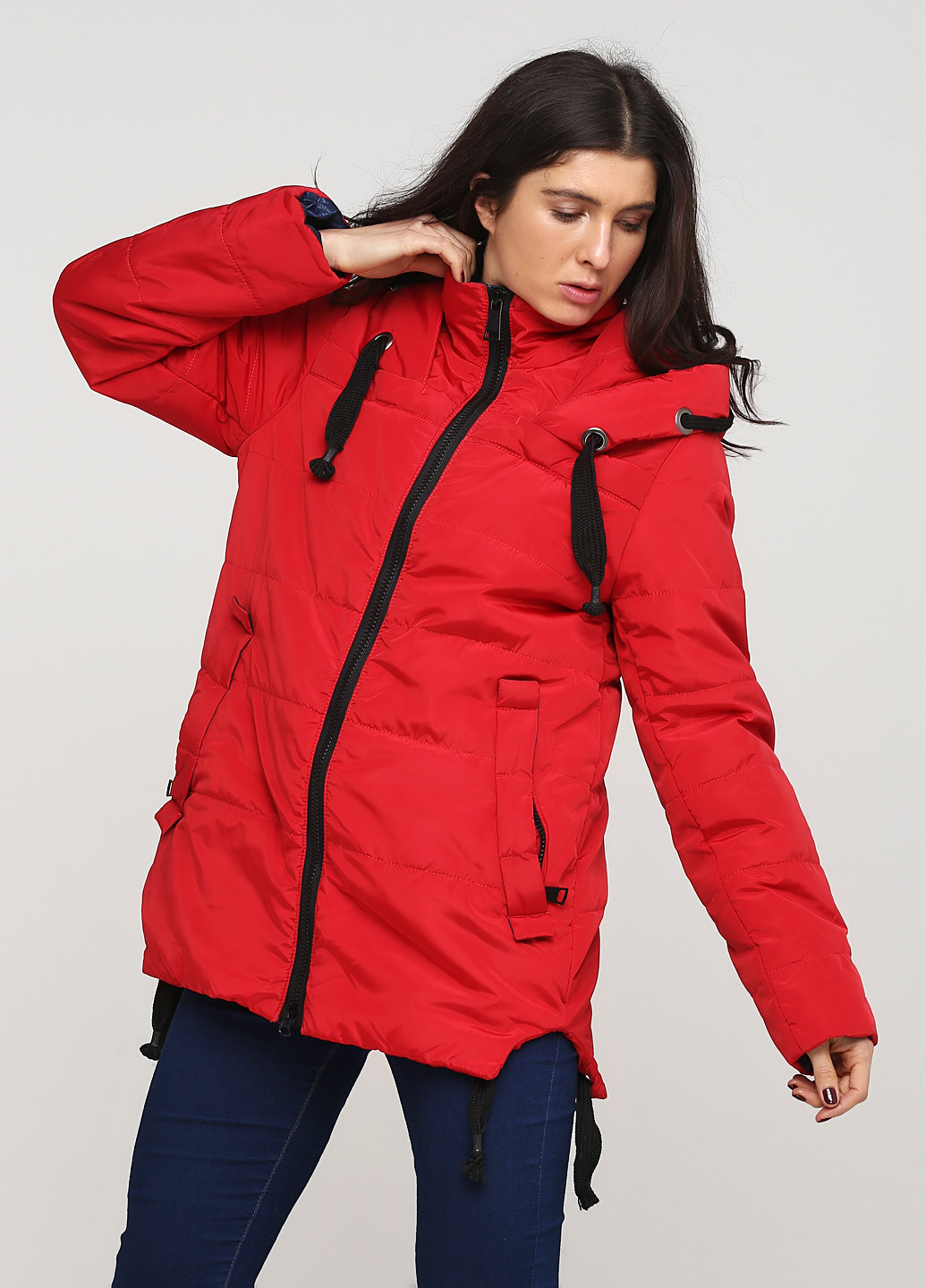 Красная зимняя куртка Fashion