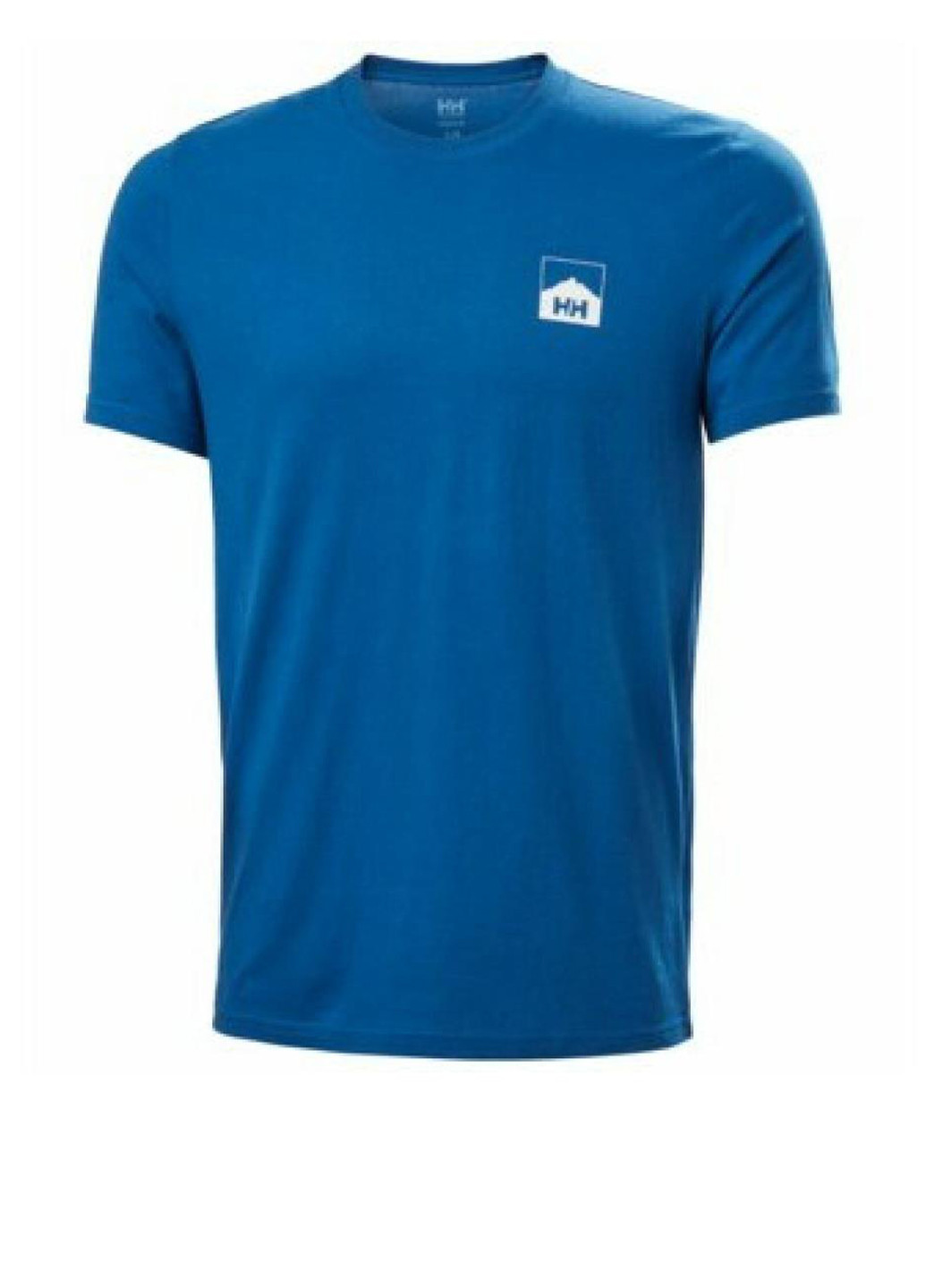 Синя футболка 62979-606 Helly Hansen T-shirt Nord graphic