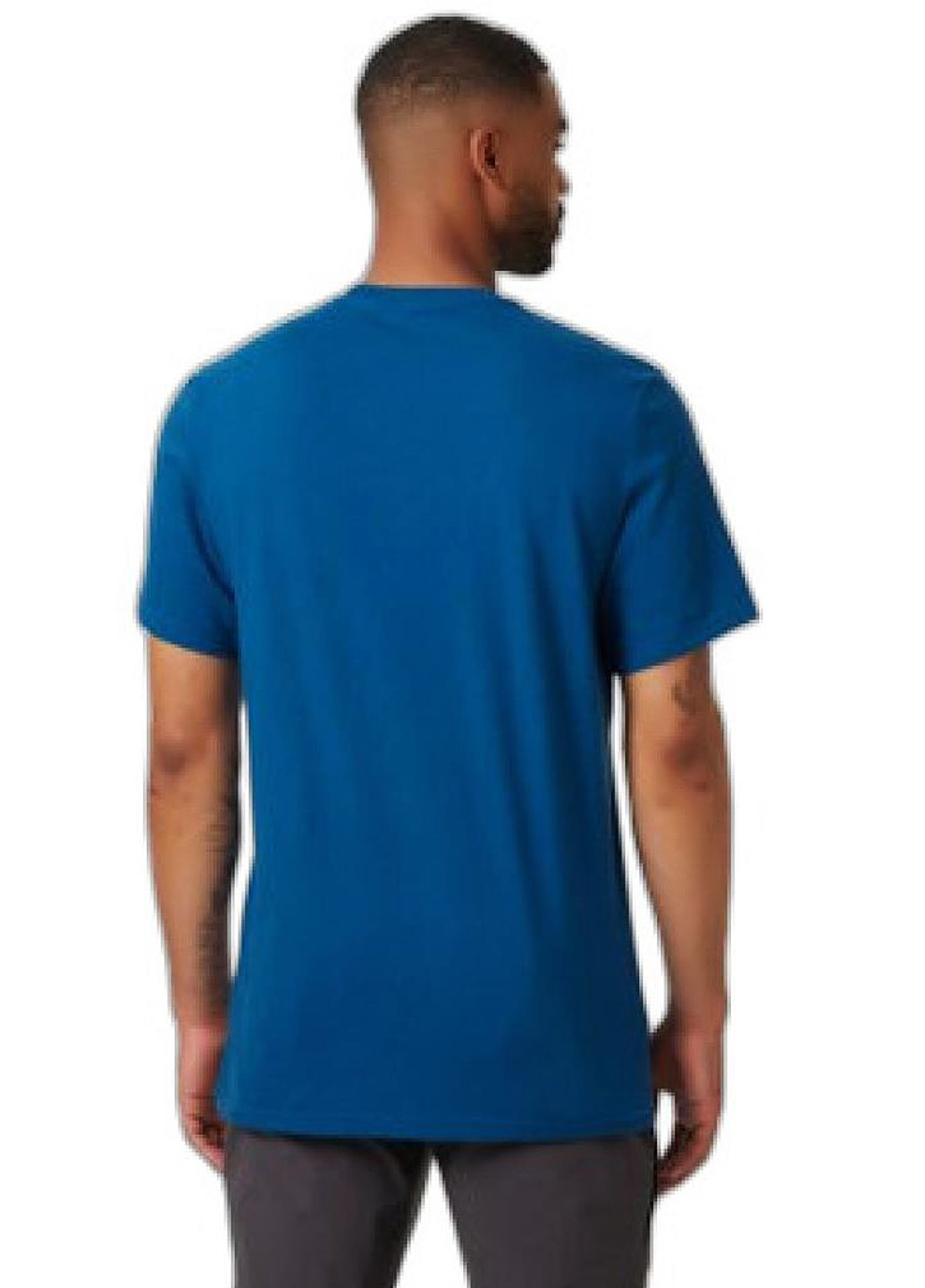 Синя футболка 62979-606 Helly Hansen T-shirt Nord graphic