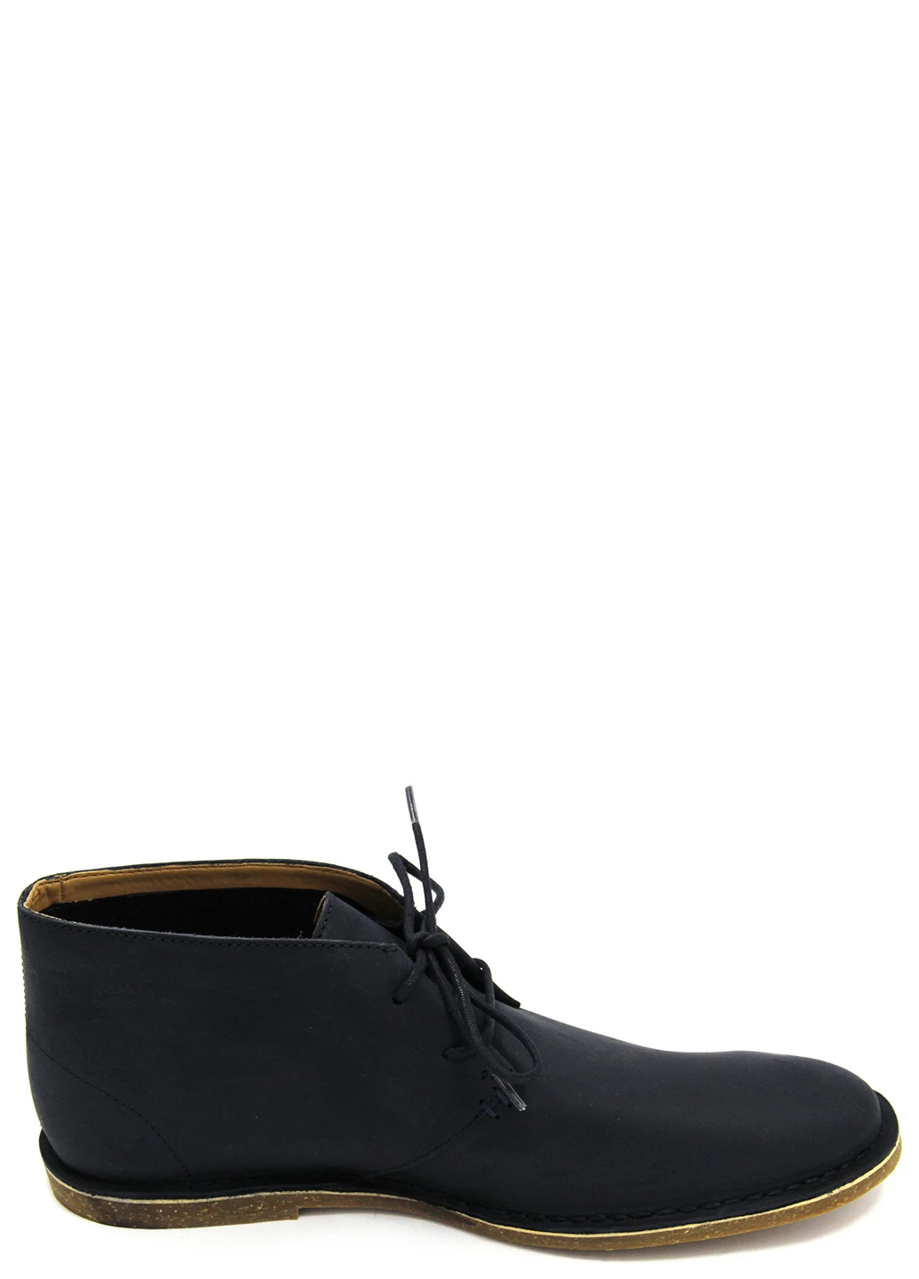 Синие осенние мужские ботинки дезерты Clarks