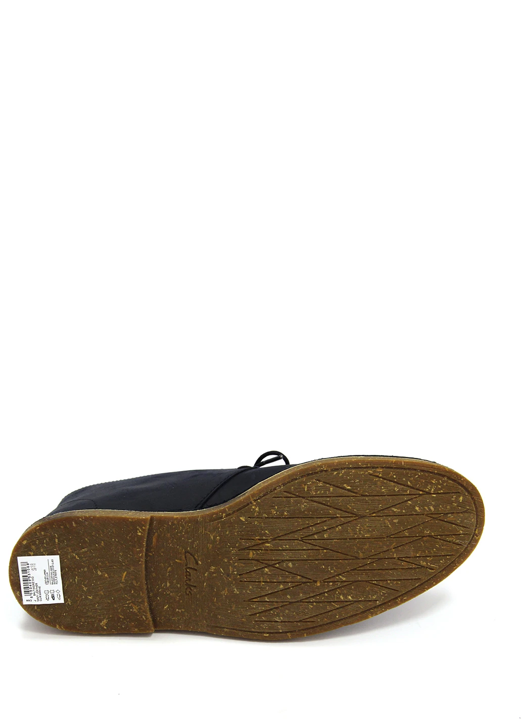Синие осенние мужские ботинки дезерты Clarks