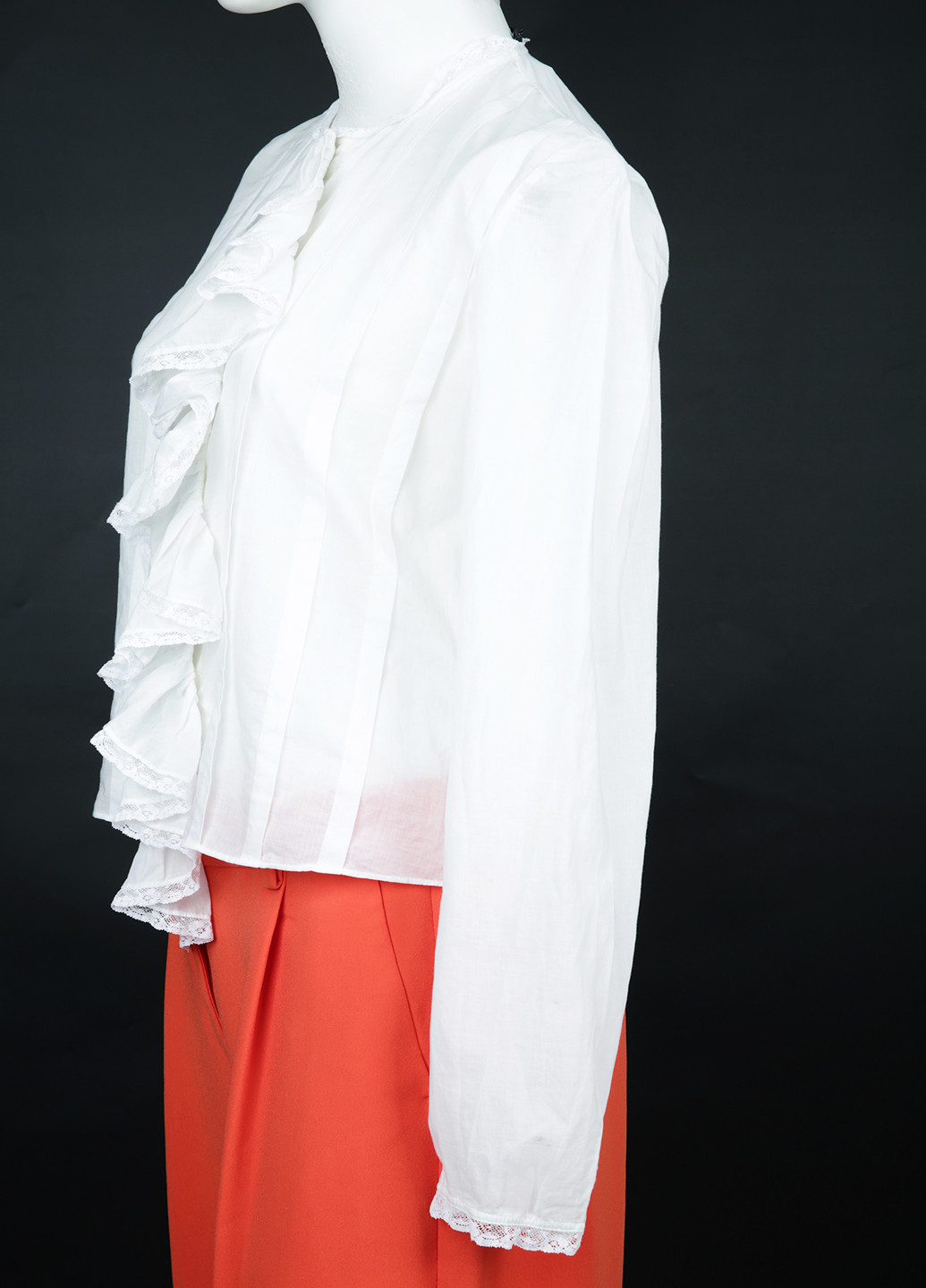 Белая демисезонная блуза Ralph Lauren