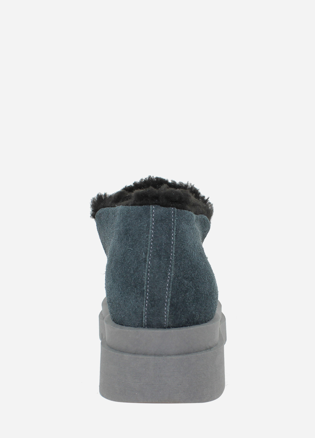 Зимние ботинки re2711-11 серый El passo из натуральной замши
