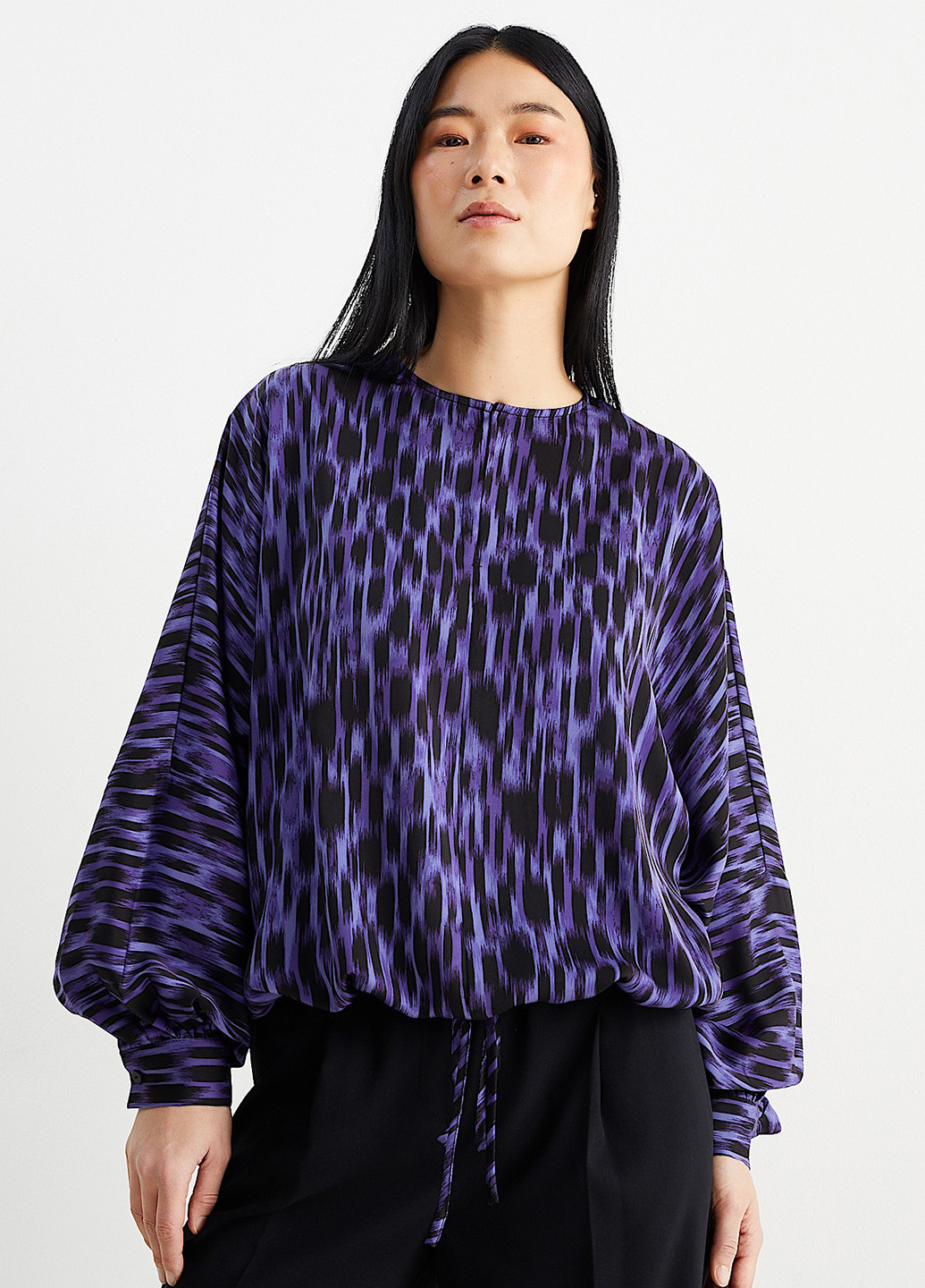 Светло-фиолетовая блуза C&A