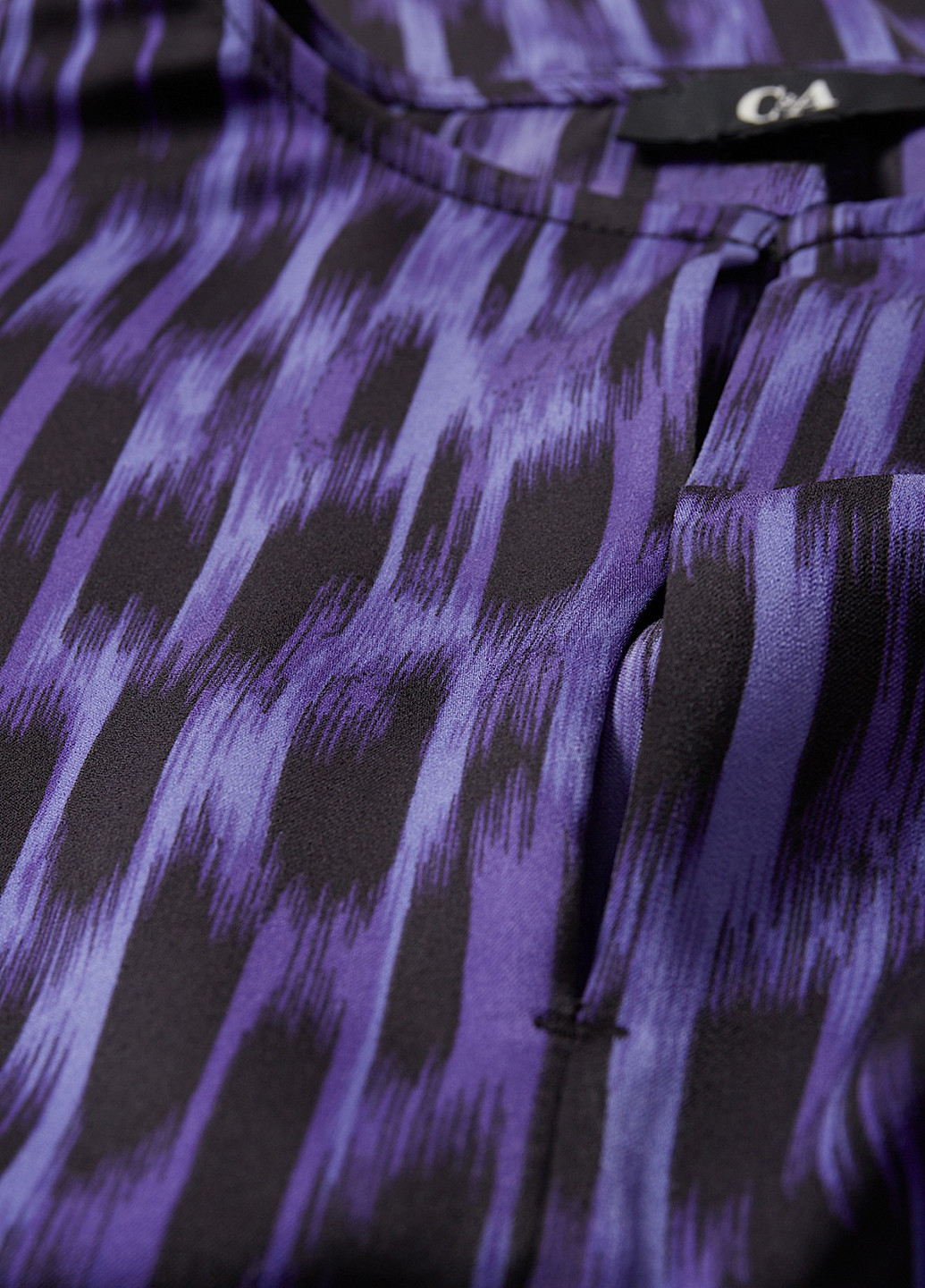 Светло-фиолетовая блуза C&A