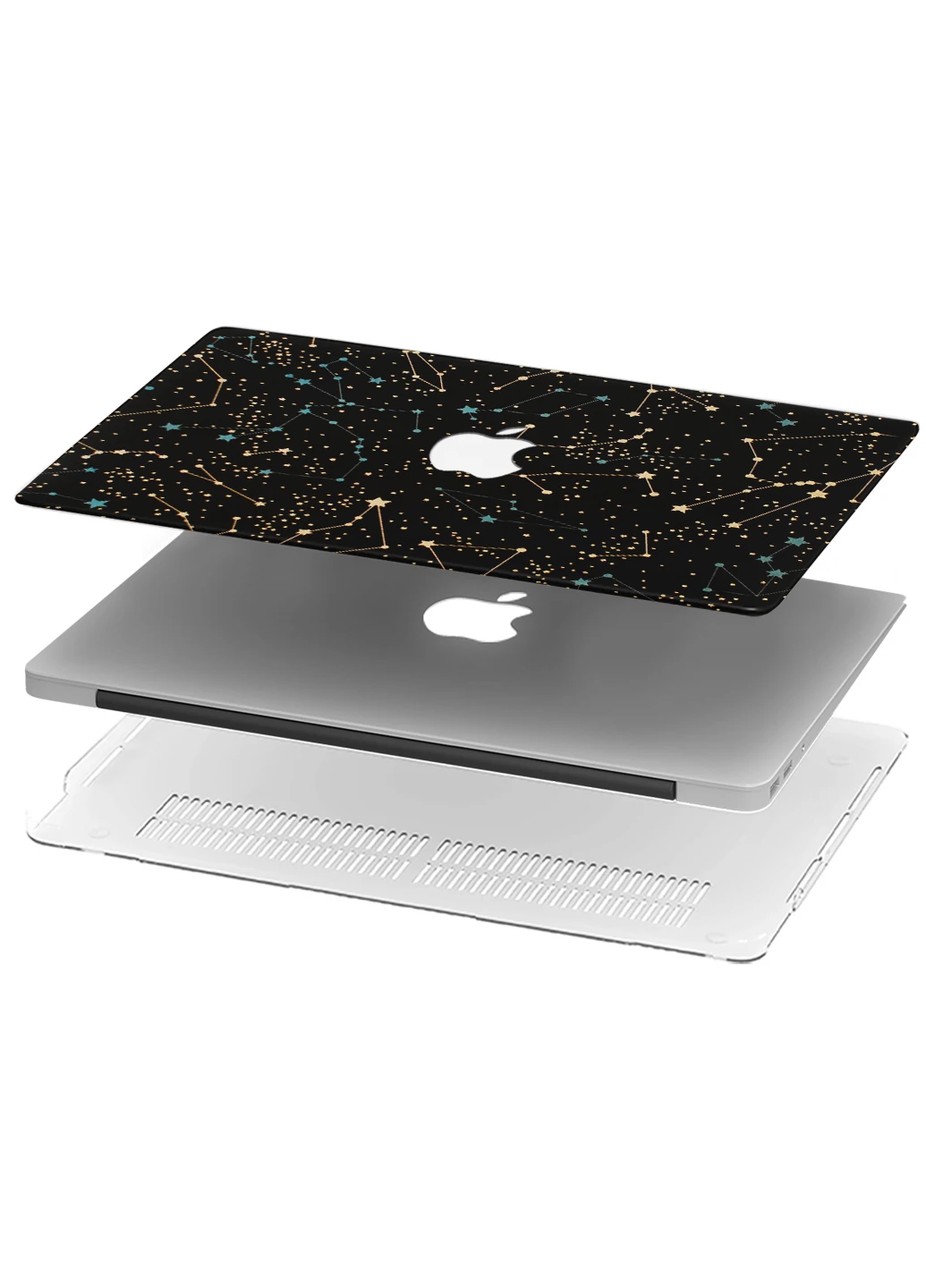 Чохол пластиковий для Apple MacBook Air 13 A1466 / A1369 Всесвіт (Galaxy) (6351-1891) MobiPrint (218505528)