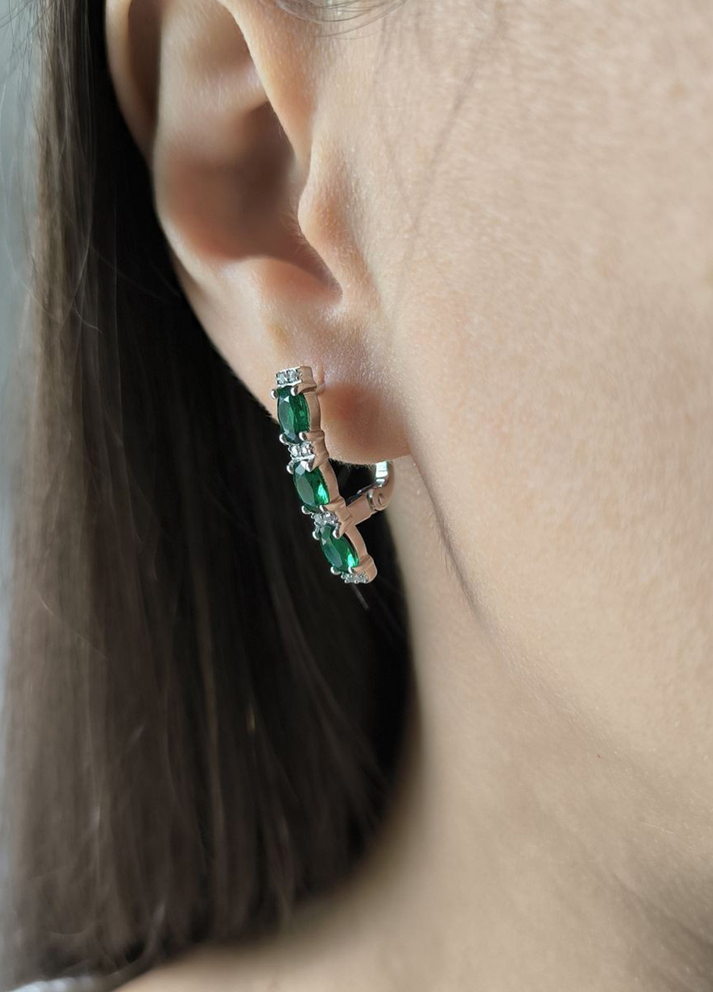 Сережки Silver Flame (369649169)