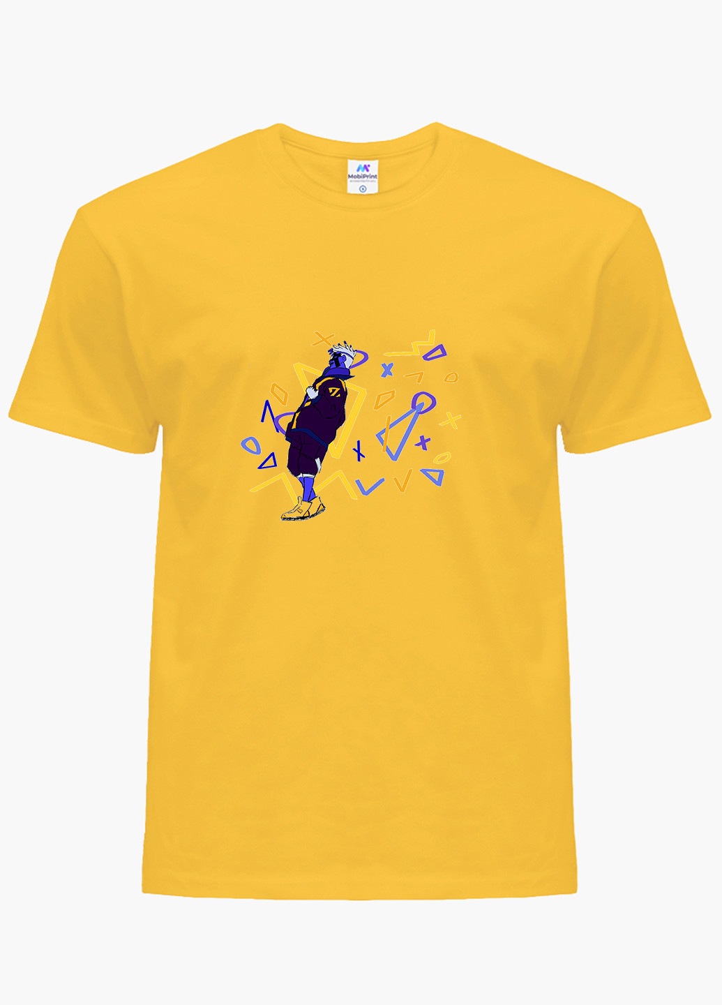 Желтая демисезонная футболка детская лига легенд (league of legends)(9224-1229) MobiPrint