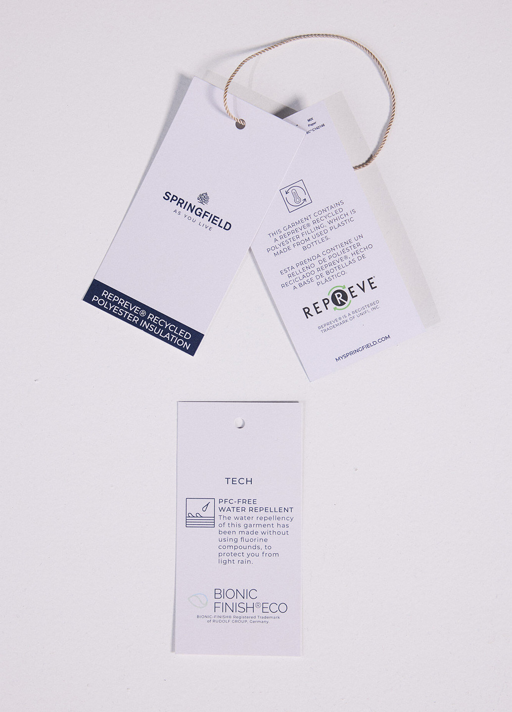 Черная демисезонная куртка Springfield