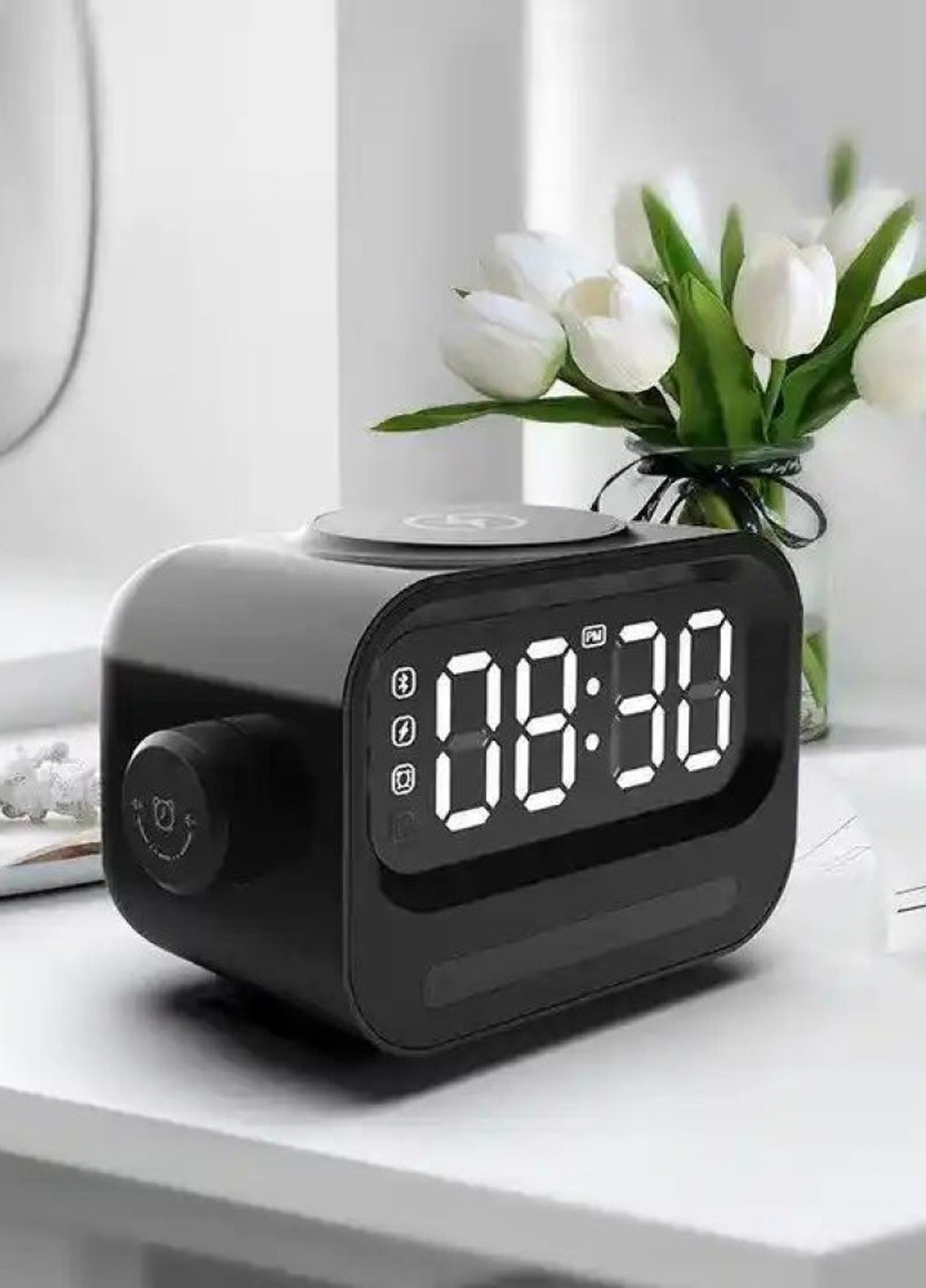 Часы настольные RapidFlow 3 в 1, 14х8х9 см TheGeneral (304674871)