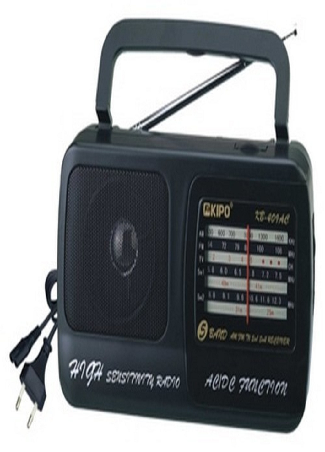 Радиоприемник КІРО КВ-409АС Черный No Brand (253587870)