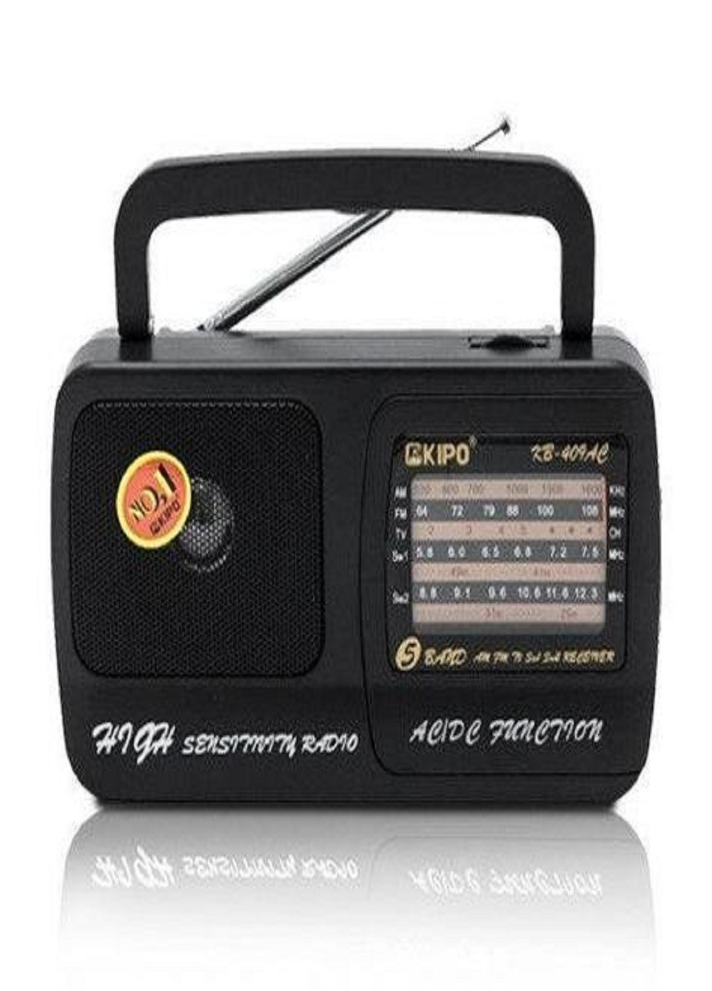 Радиоприемник КІРО КВ-409АС Черный No Brand (253587870)