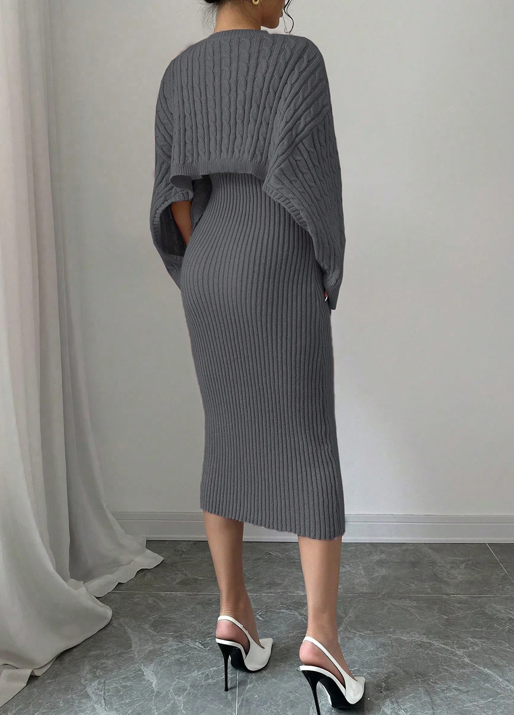 Костюм (светр, сукня) SHEIN (334151465)