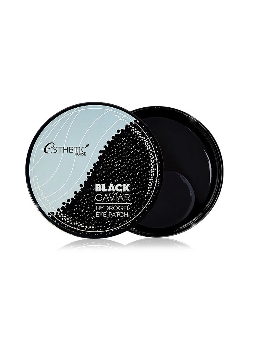 Esthetic House Гідрогелеві патчі під очі з чорною ікрою Black Caviar Hydrogel Eye Patch 60 шт — Крем, Південна Корея (255417378)