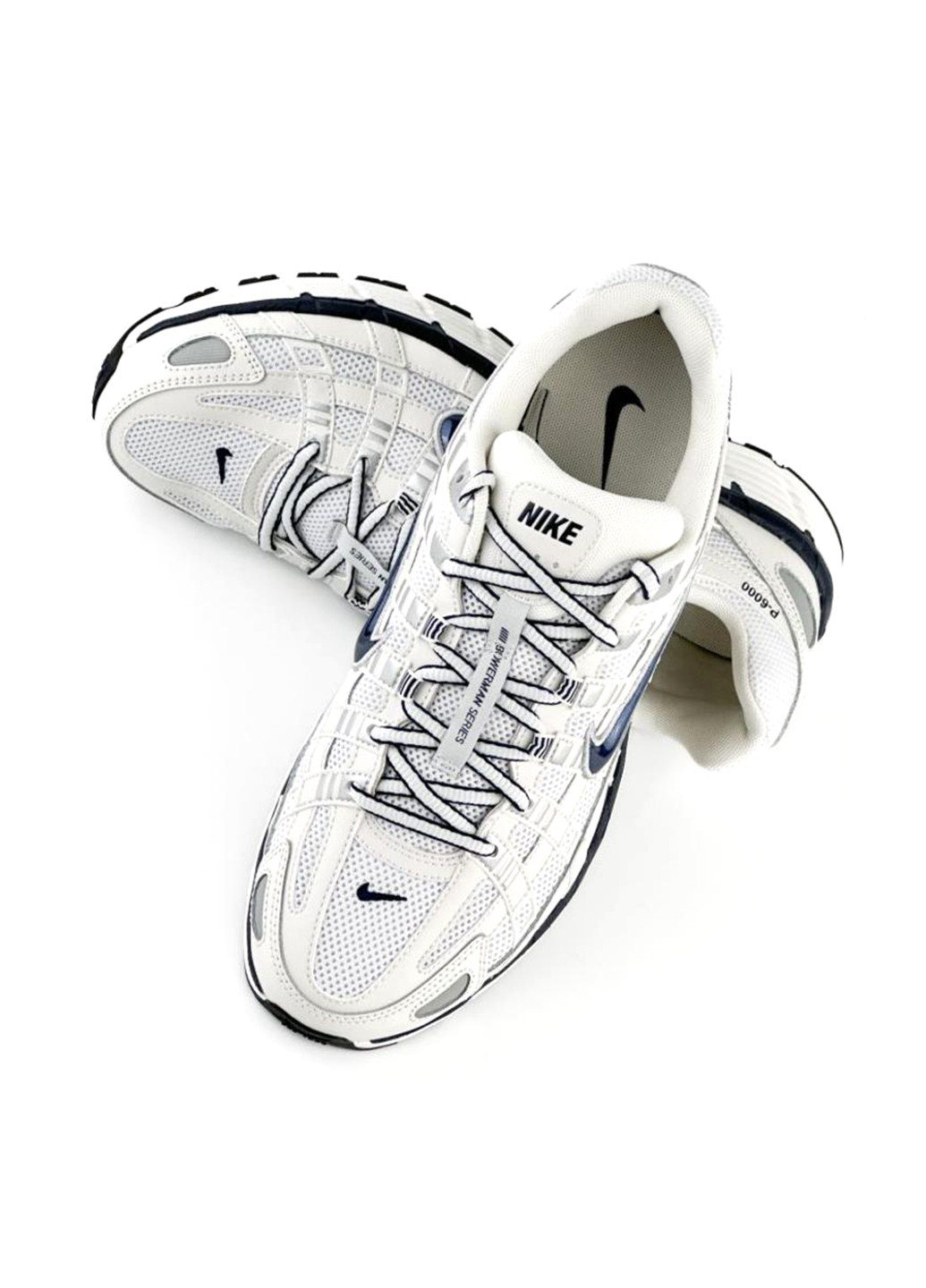 Білі Осінні кросівки cd6404-018 Nike P-6000 'Phantom White Obsidian