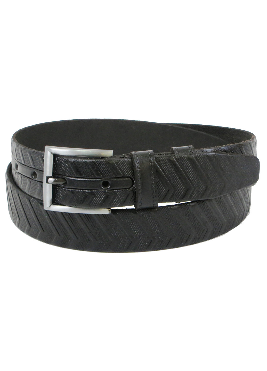 Чоловік шкіряний ремінь 117-137х3,5 см Skipper (233420751)