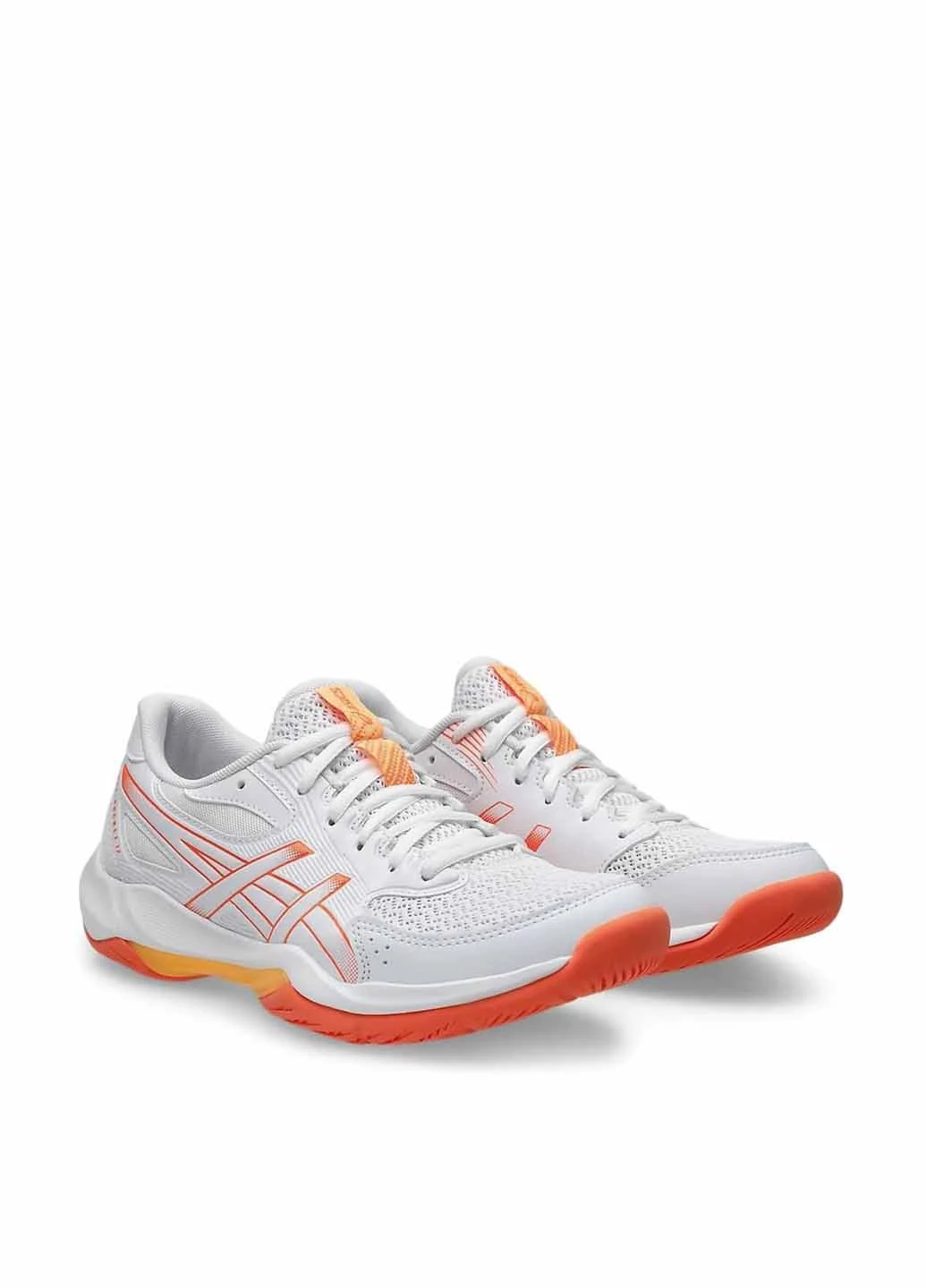 Кроссовки 1072A119-100 Asics Roket 12 White белые демисезоны (368082451)