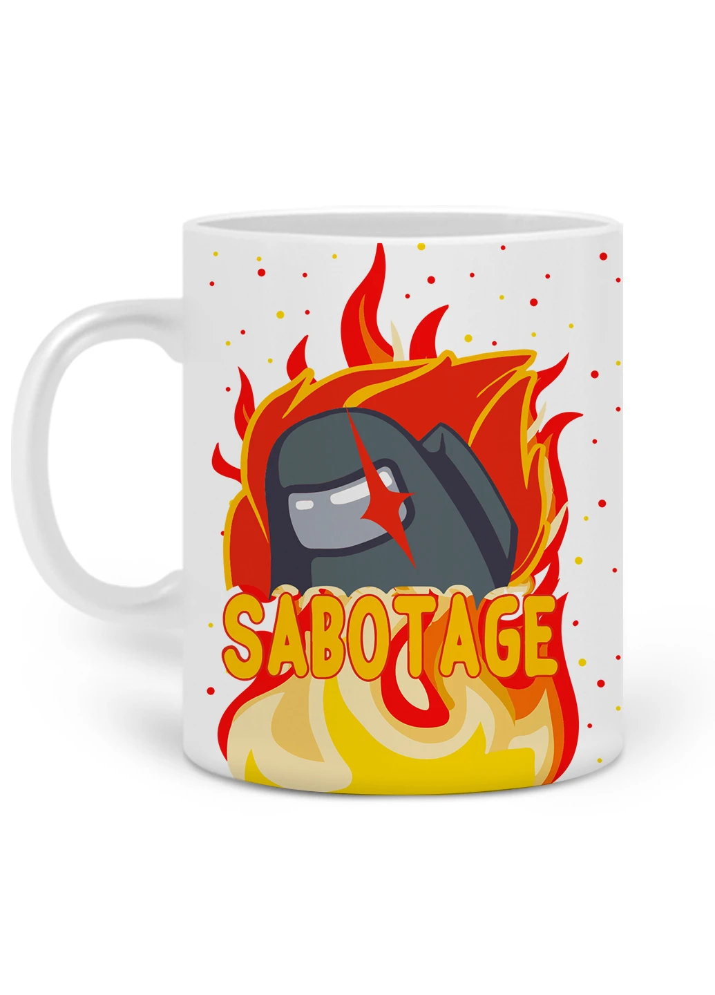 Кружка Амонг Ас (Sabotage Among Us) 330 мл Чашка Керамическая (20259-2426) MobiPrint (219778357)