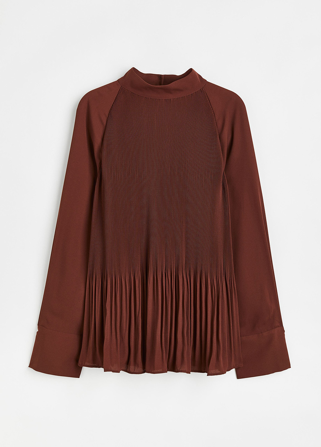 Коричнева блуза H&M