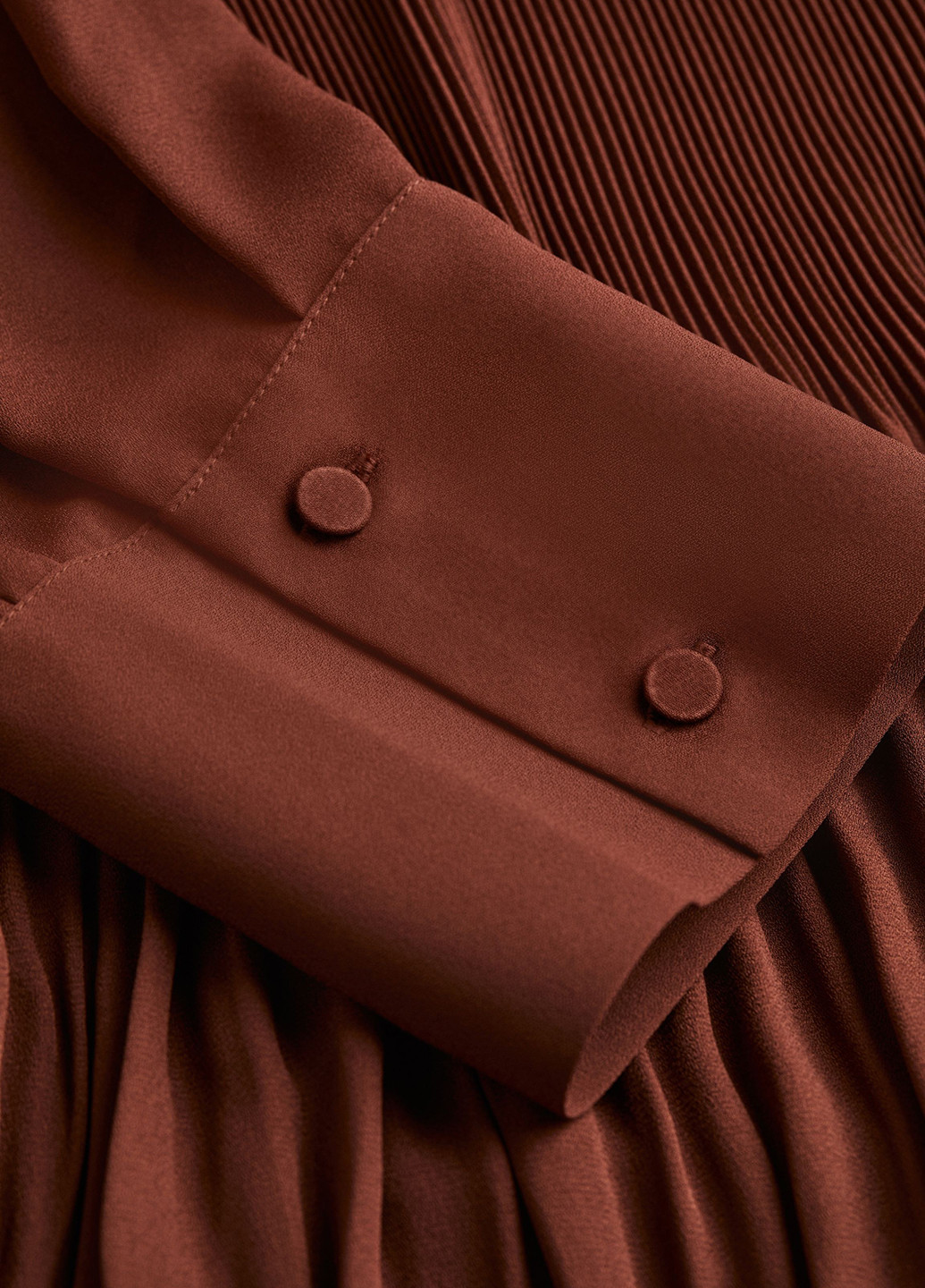 Коричнева блуза H&M