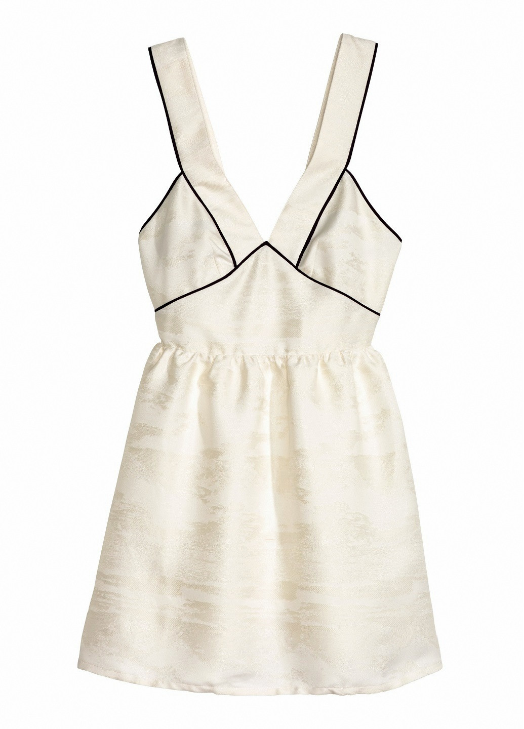 Білий коктейльна сукня а-силует H&M однотонна