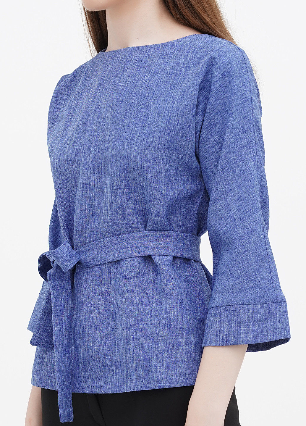 Светло-синяя летняя блуза Dioni