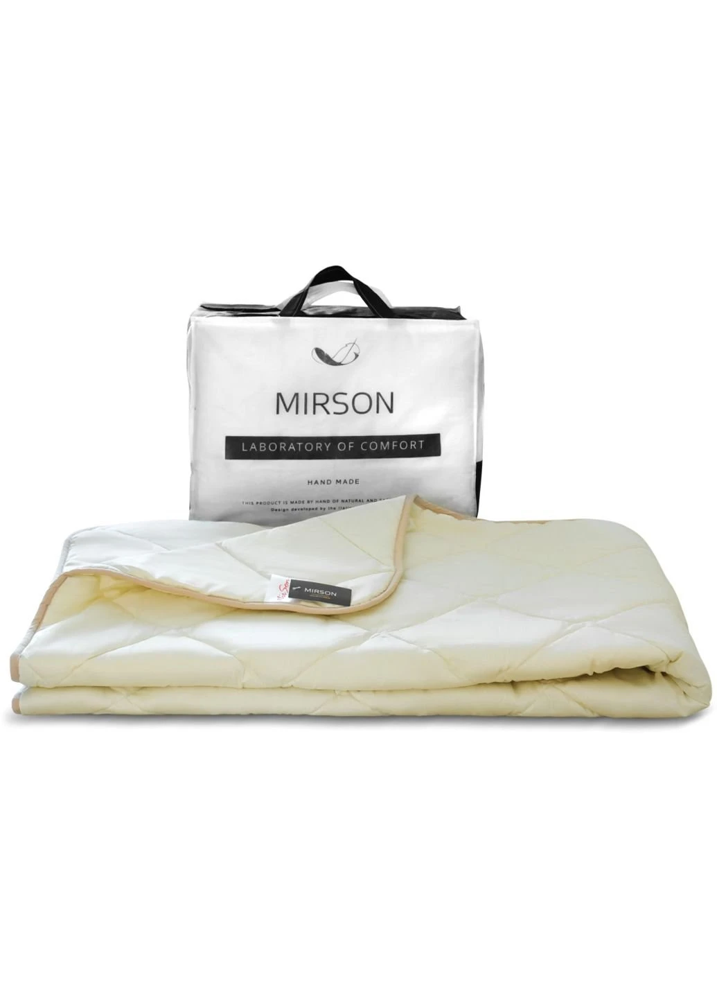 Ковдра MirSon антиалергенна EcoSilk Carmela 011 демі 172x205 (2200000003232) No Brand (254012209)
