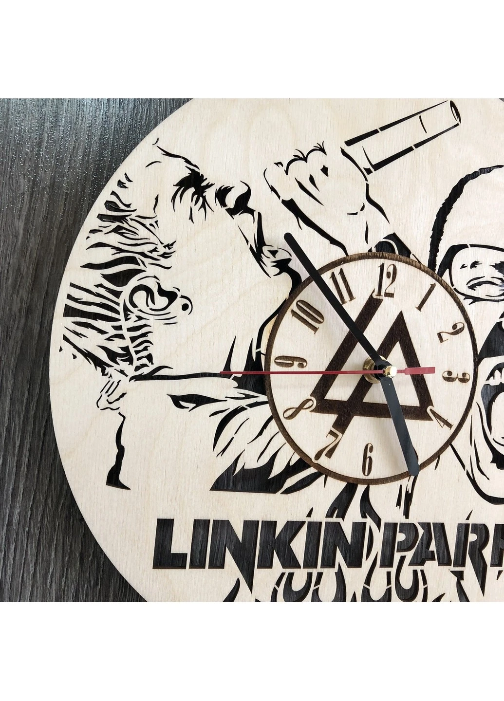 Концептуальний настінний годинник в інтер`єр «Linkin Park» 7Arts (253567392)