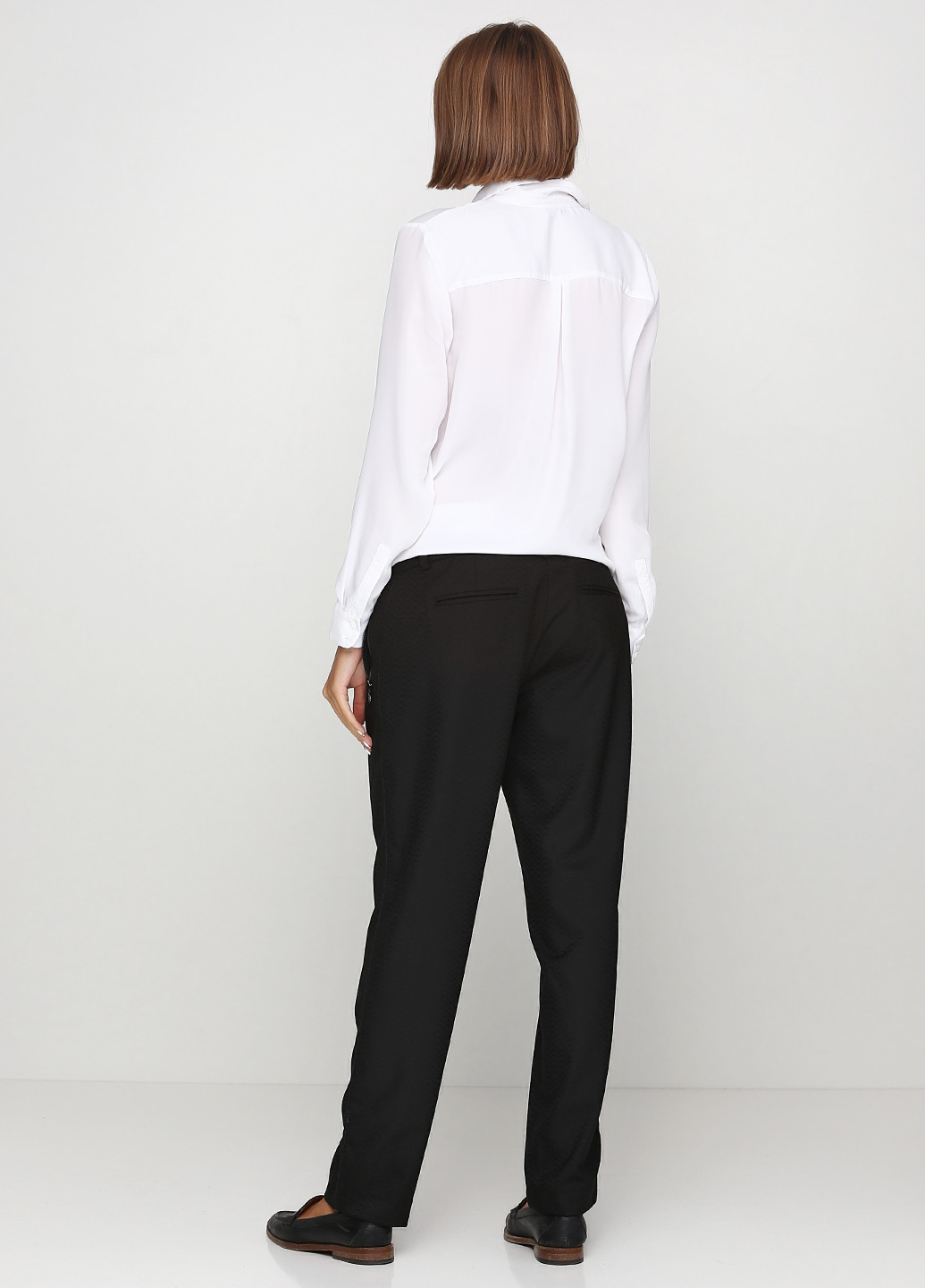 Черные кэжуал демисезонные прямые брюки Kookai