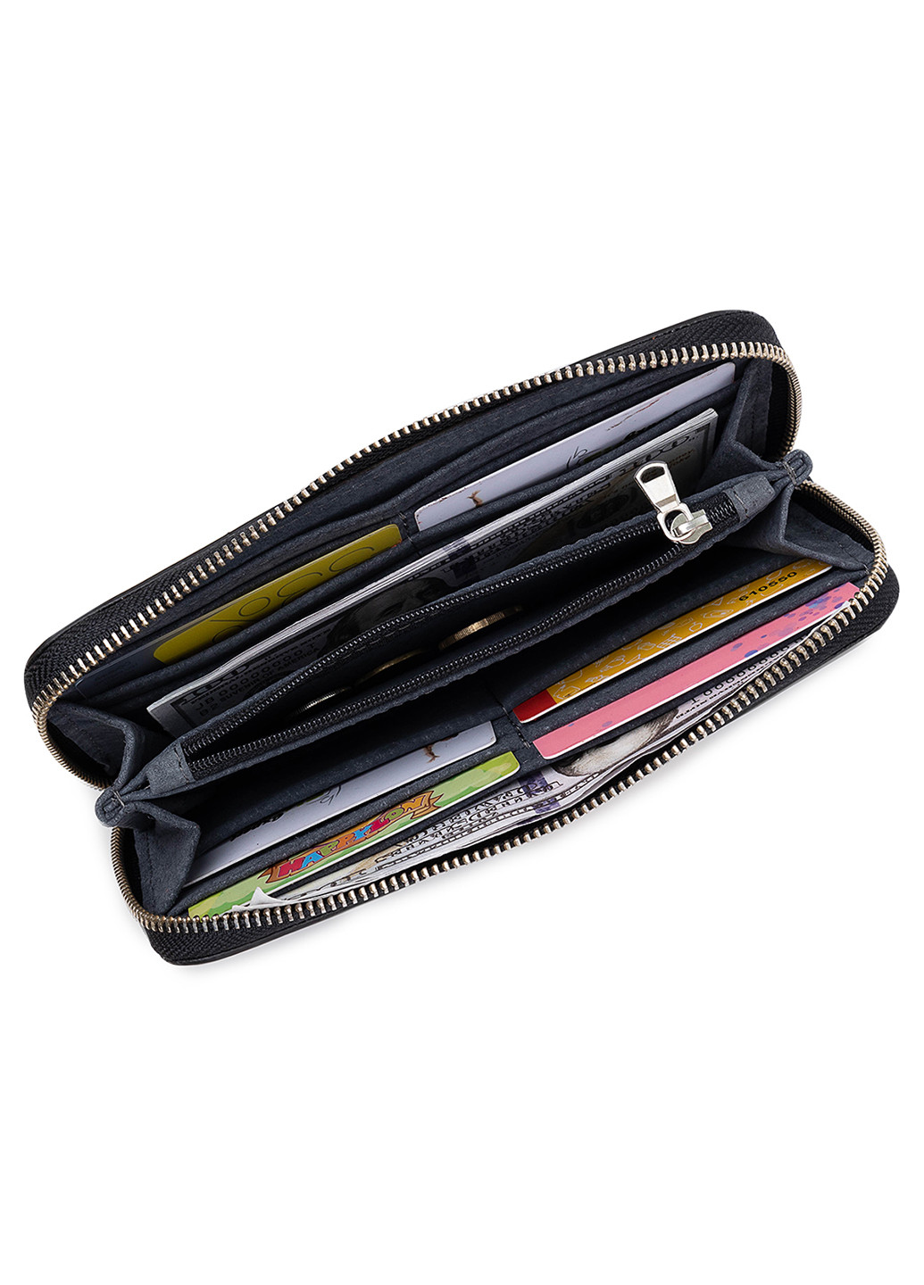 Женский кожаный кошелек 19,5х10х2,5 см Grande Pelle (252129954)