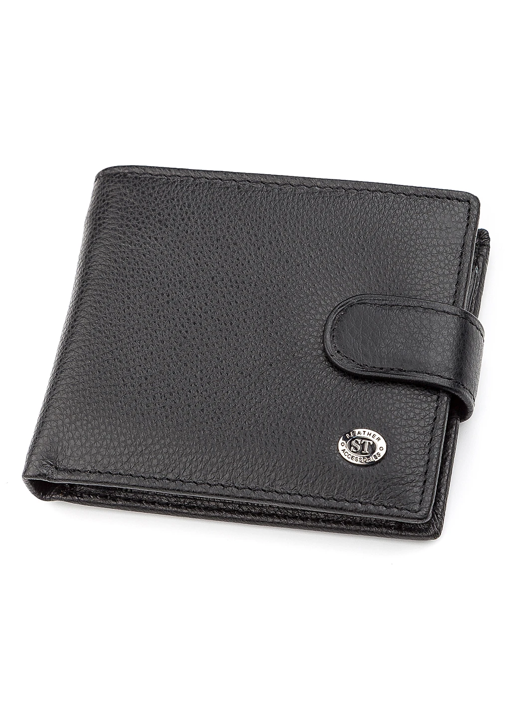 Чоловік шкіряний гаманець 11,5х9,5х2,5 см st leather (229459205)