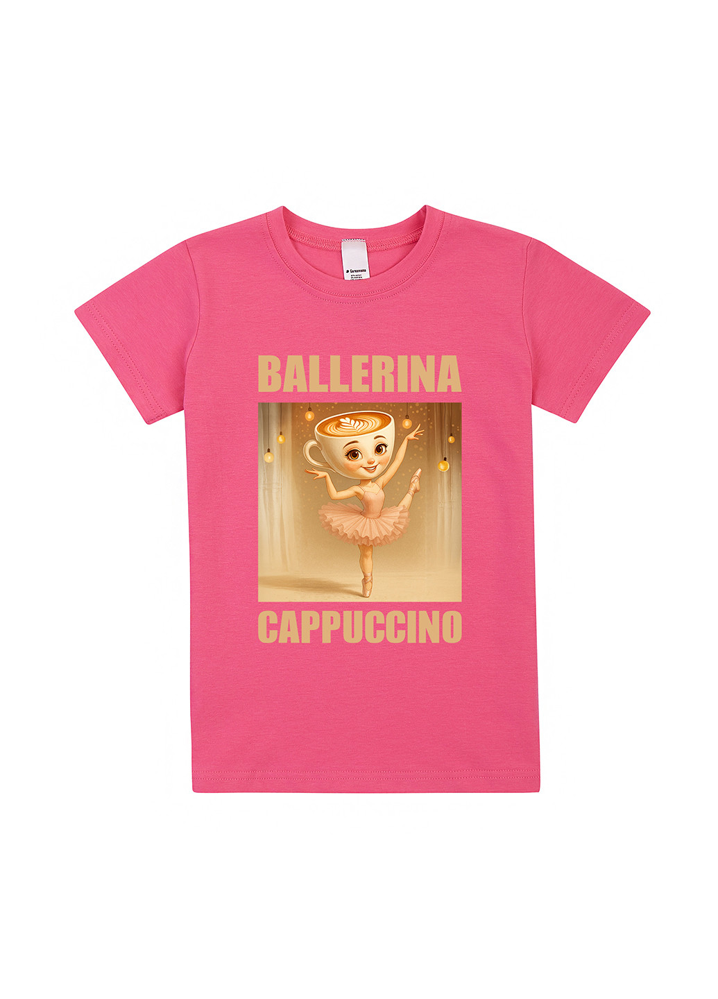 Рожева літня футболка Garnamama