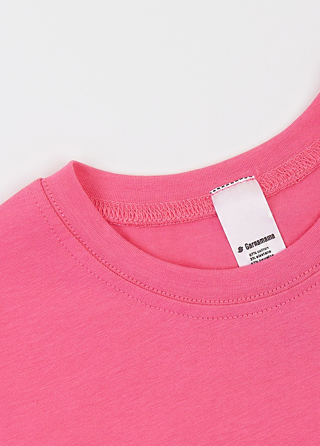 Рожева літня футболка Garnamama