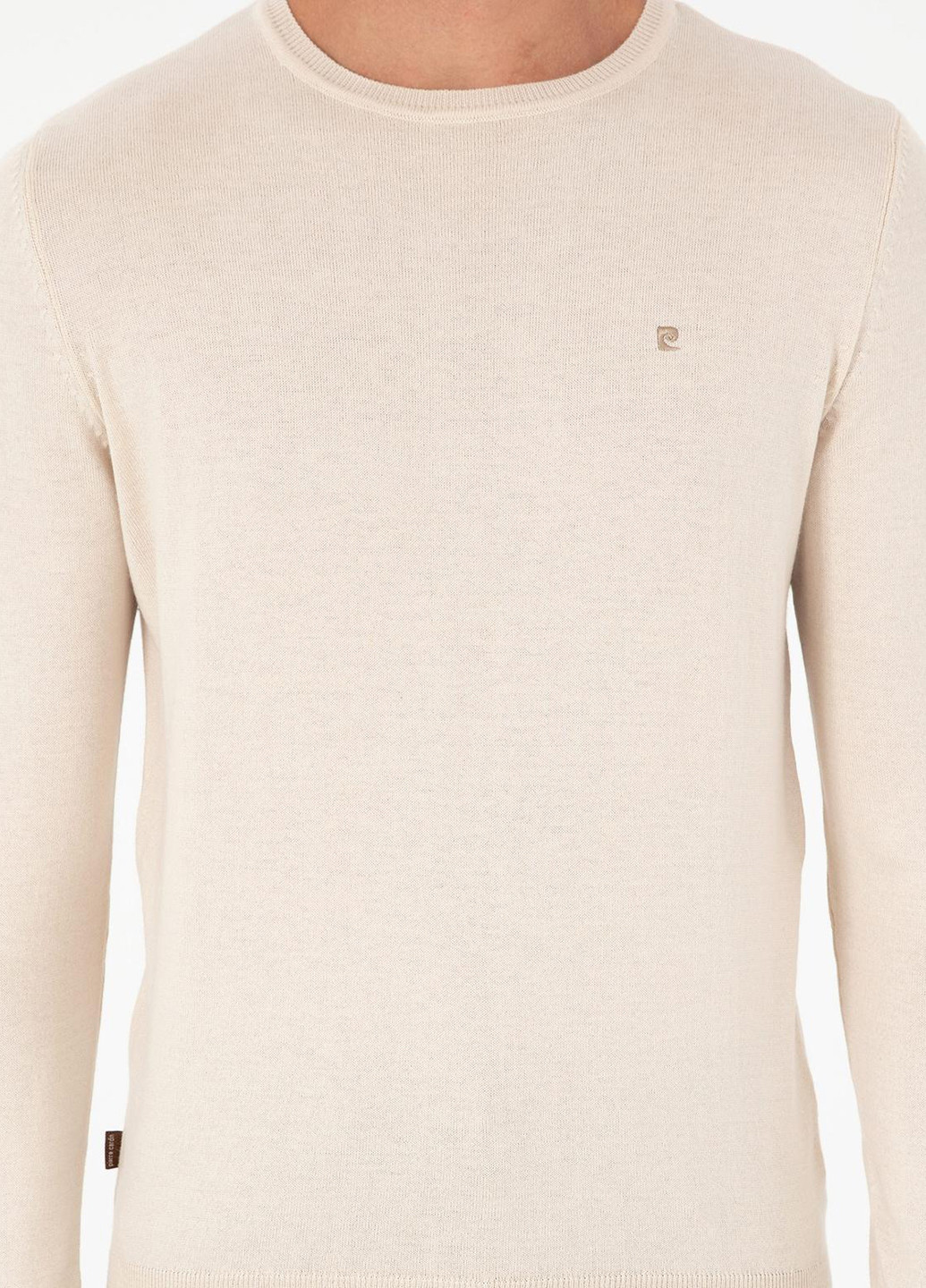 Бежевый демисезонный джемпер джемпер Pierre Cardin