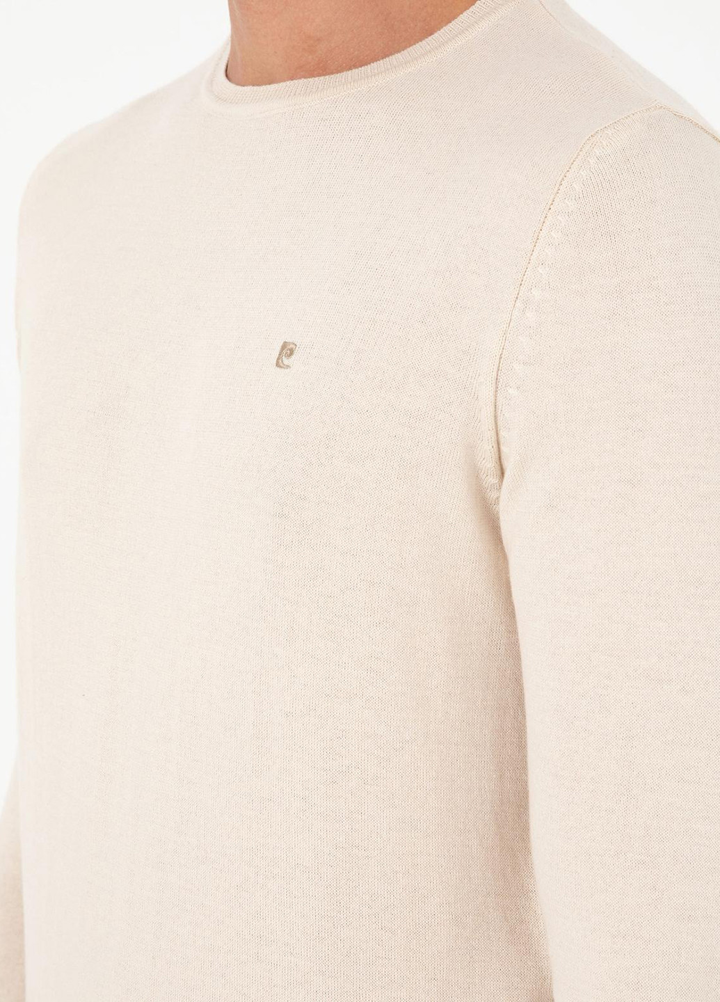 Бежевый демисезонный джемпер джемпер Pierre Cardin