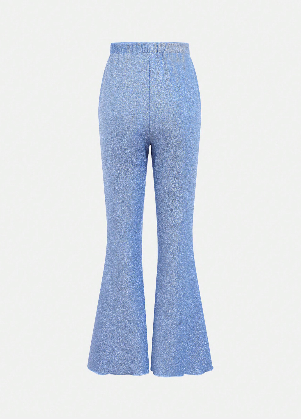 Голубой летний костюм (топ, брюки) SHEIN