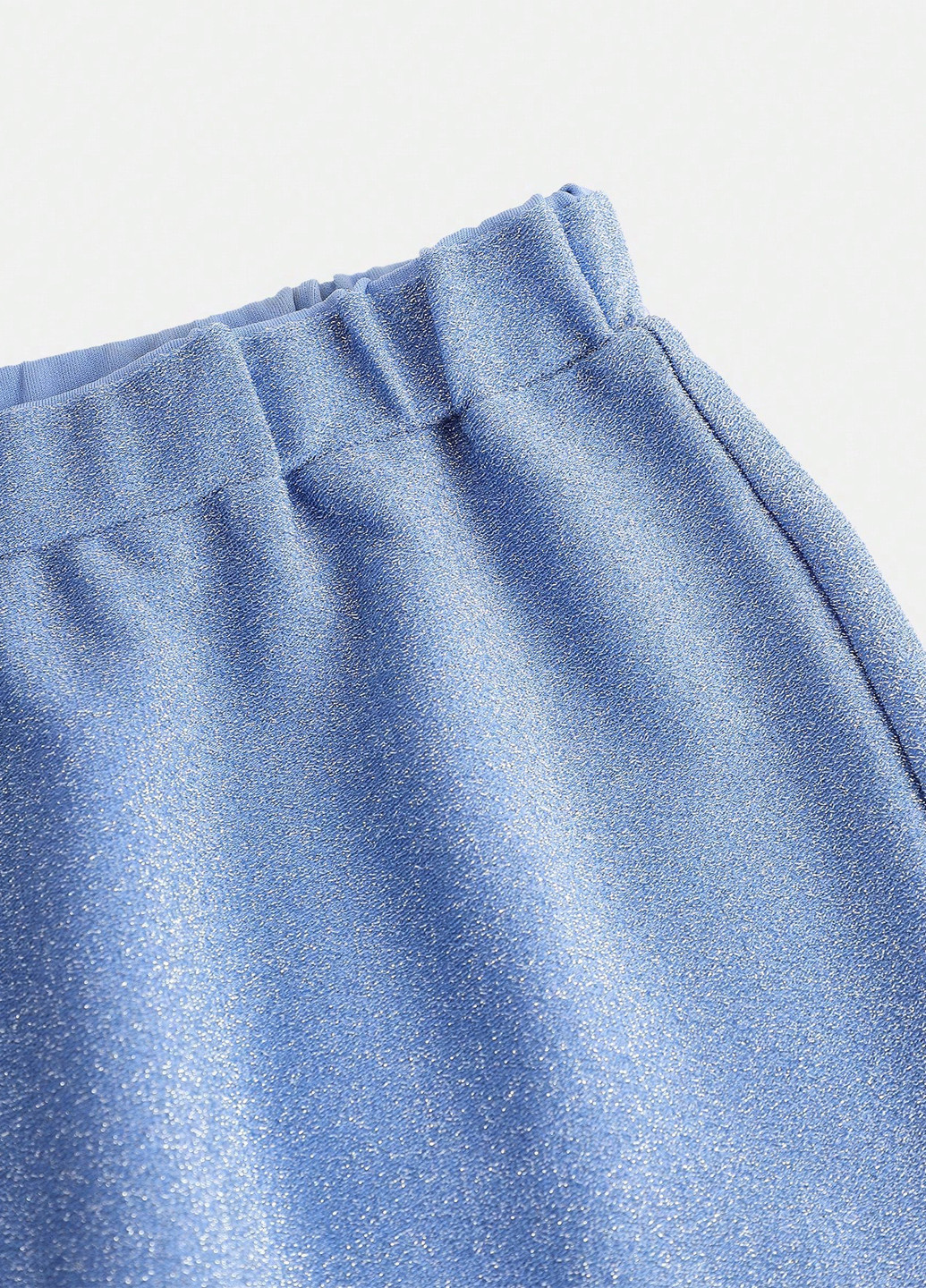 Голубой летний костюм (топ, брюки) SHEIN