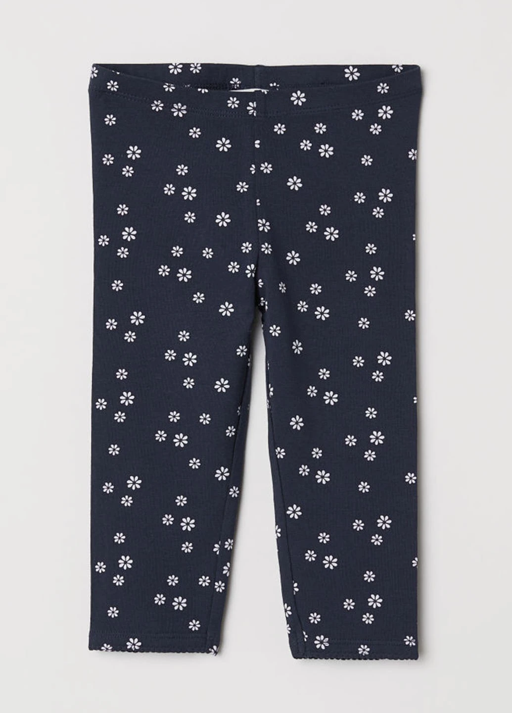 Темно-синие демисезонные леггинсы H&M