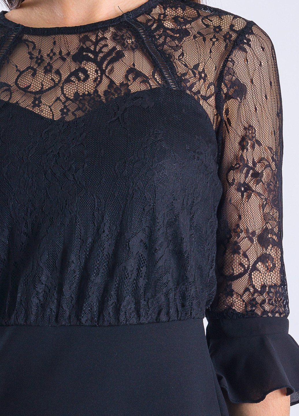 Чорна кежуал сукня футляр Jessica Wright однотонна
