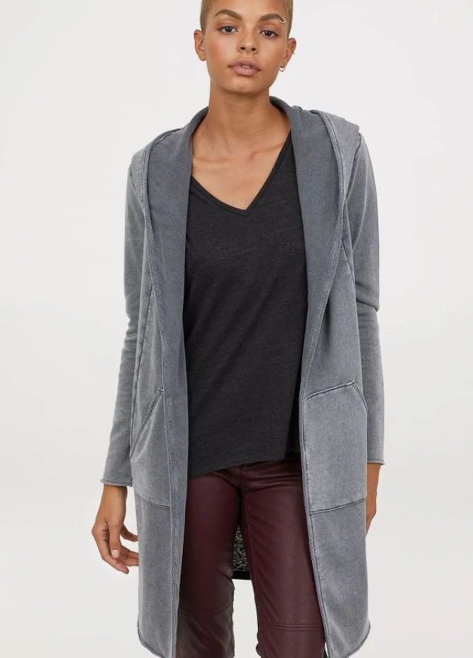 Кардиган із футера H&M (253695389)